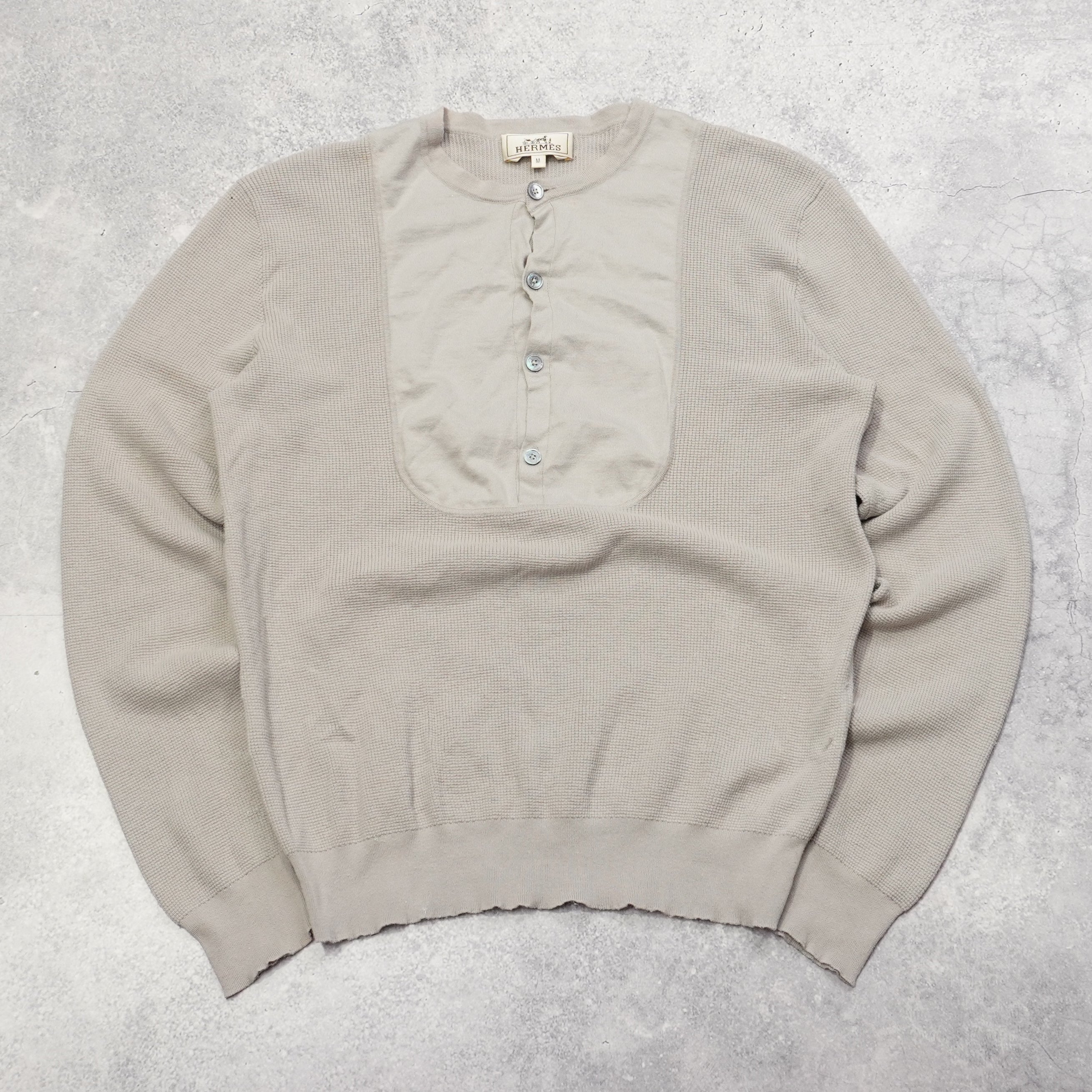 2000s Hermes Henley T-Shirt