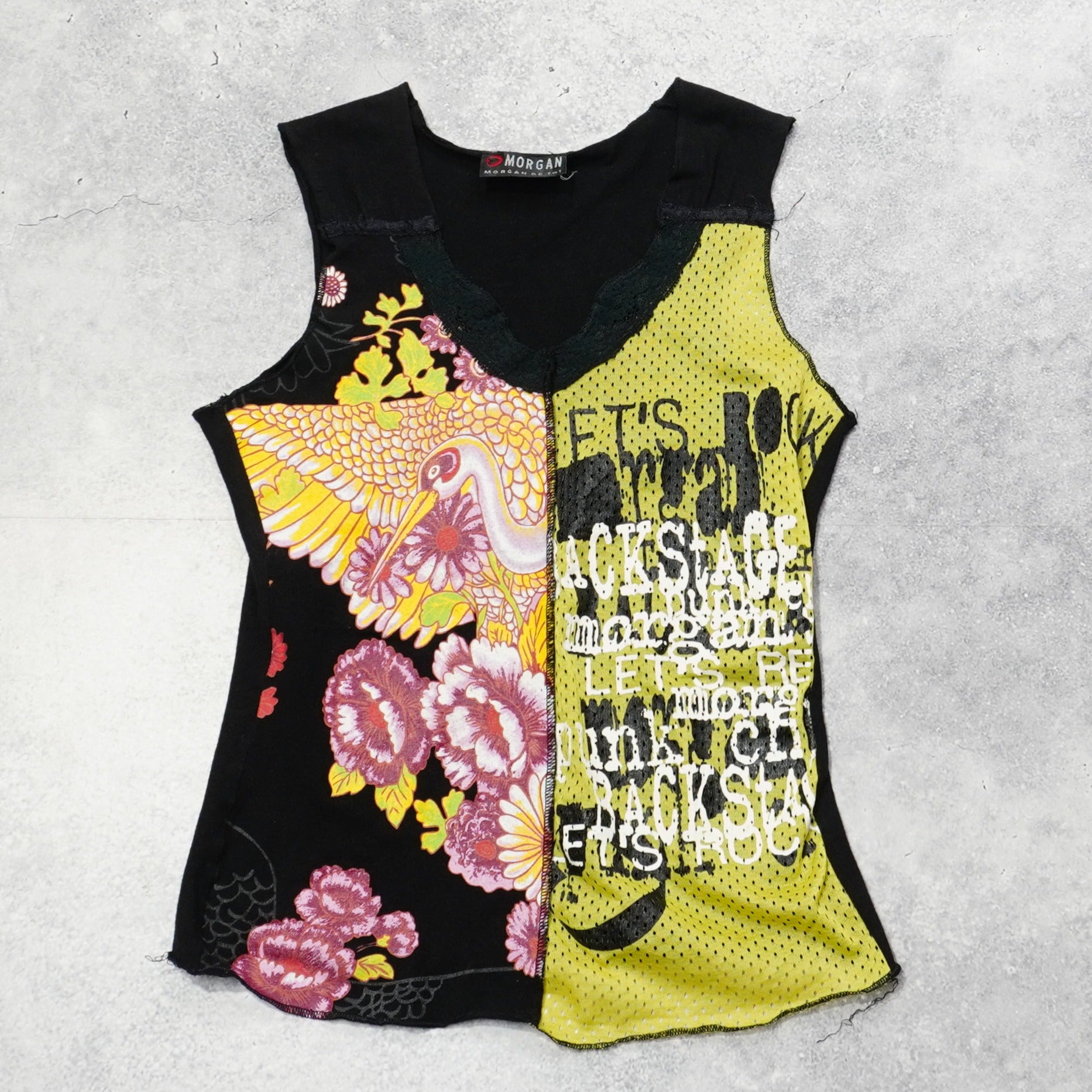 2000s Morgan Graphic Top