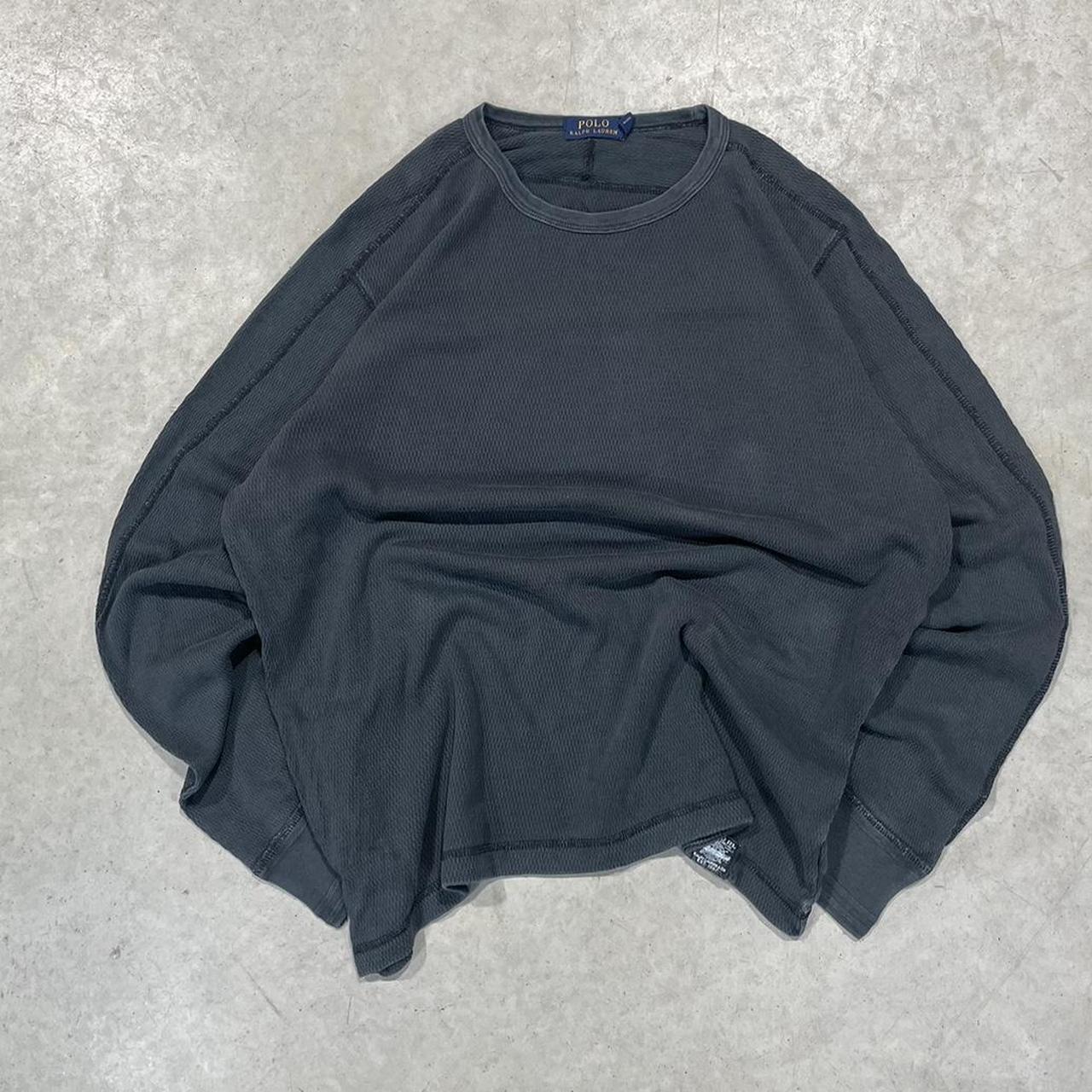 2000s Polo Ralph Lauren Waffle T-Shirt Jumper
