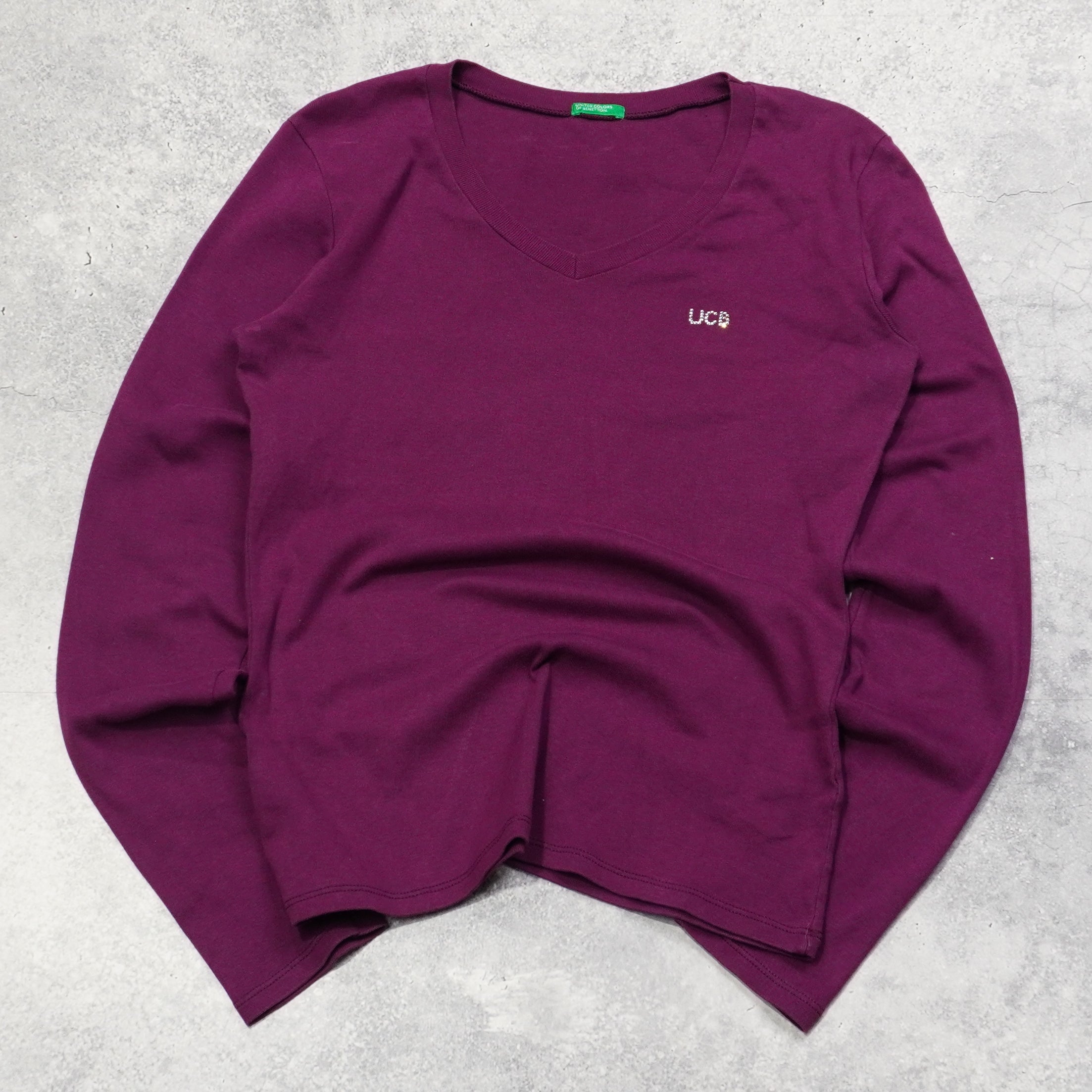 2000s United Colors Of Benetton Long Sleeve Top