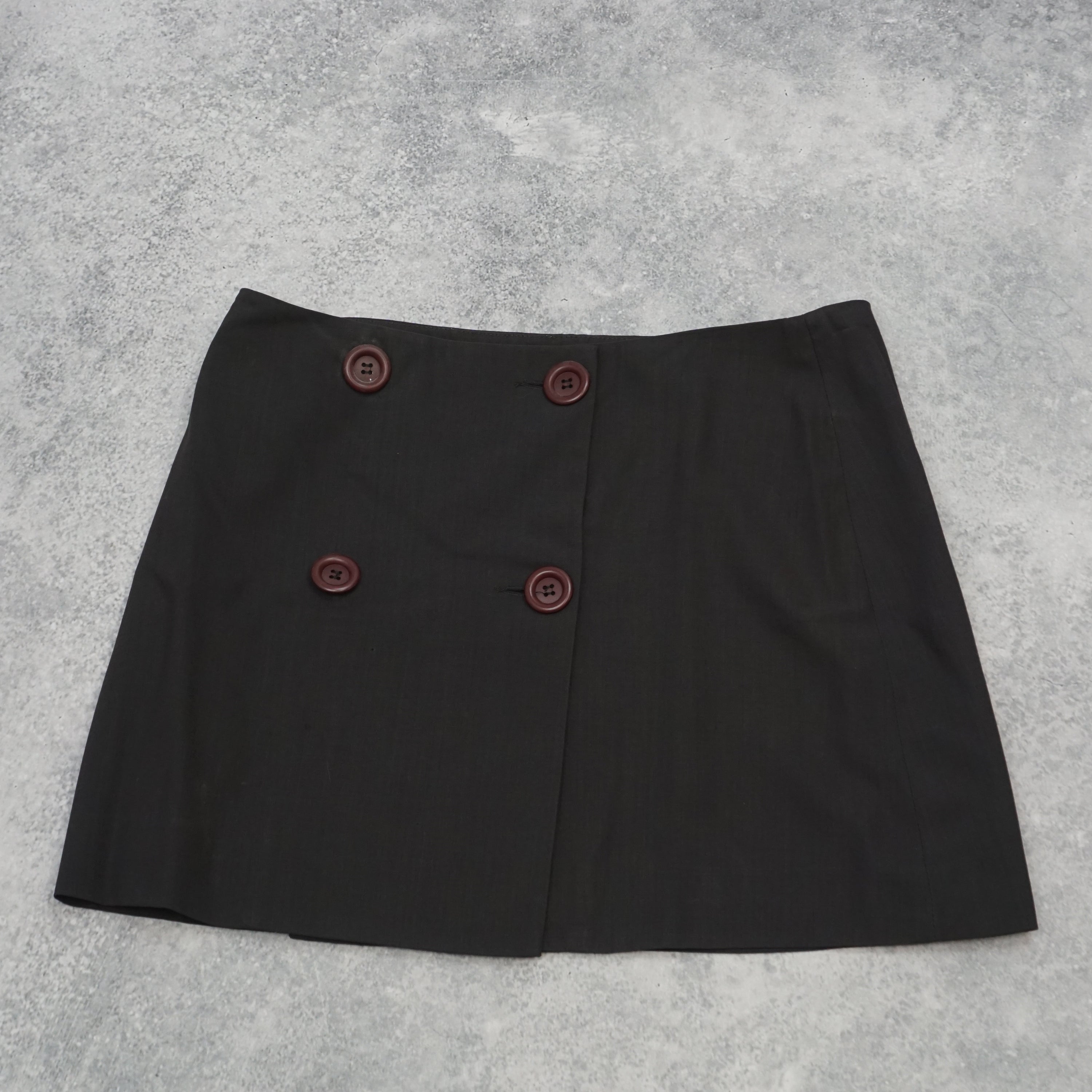 Scanlan & Theodore Double Breasted Skirt