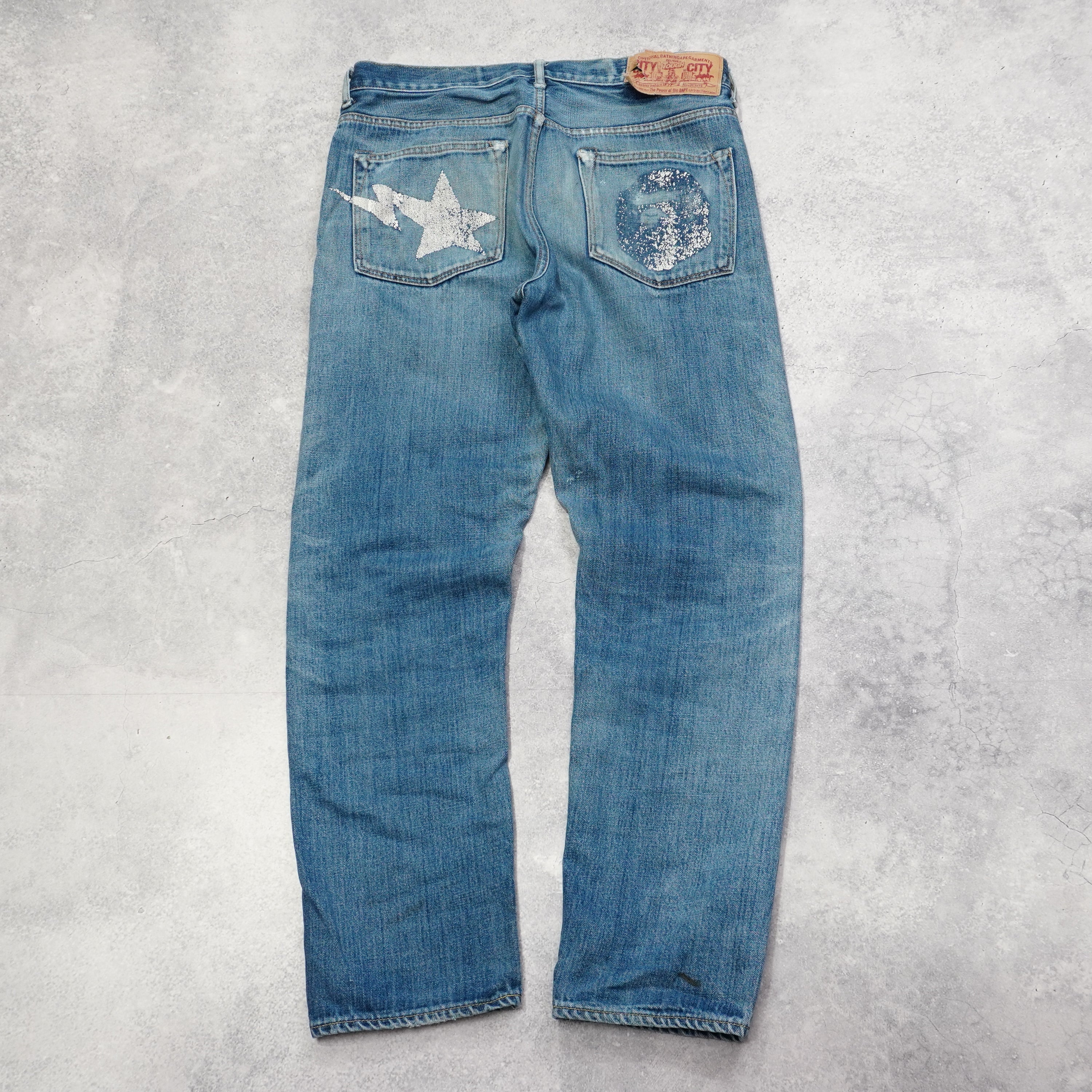 2000s A Bathing Ape Selvedge Denim Jeans