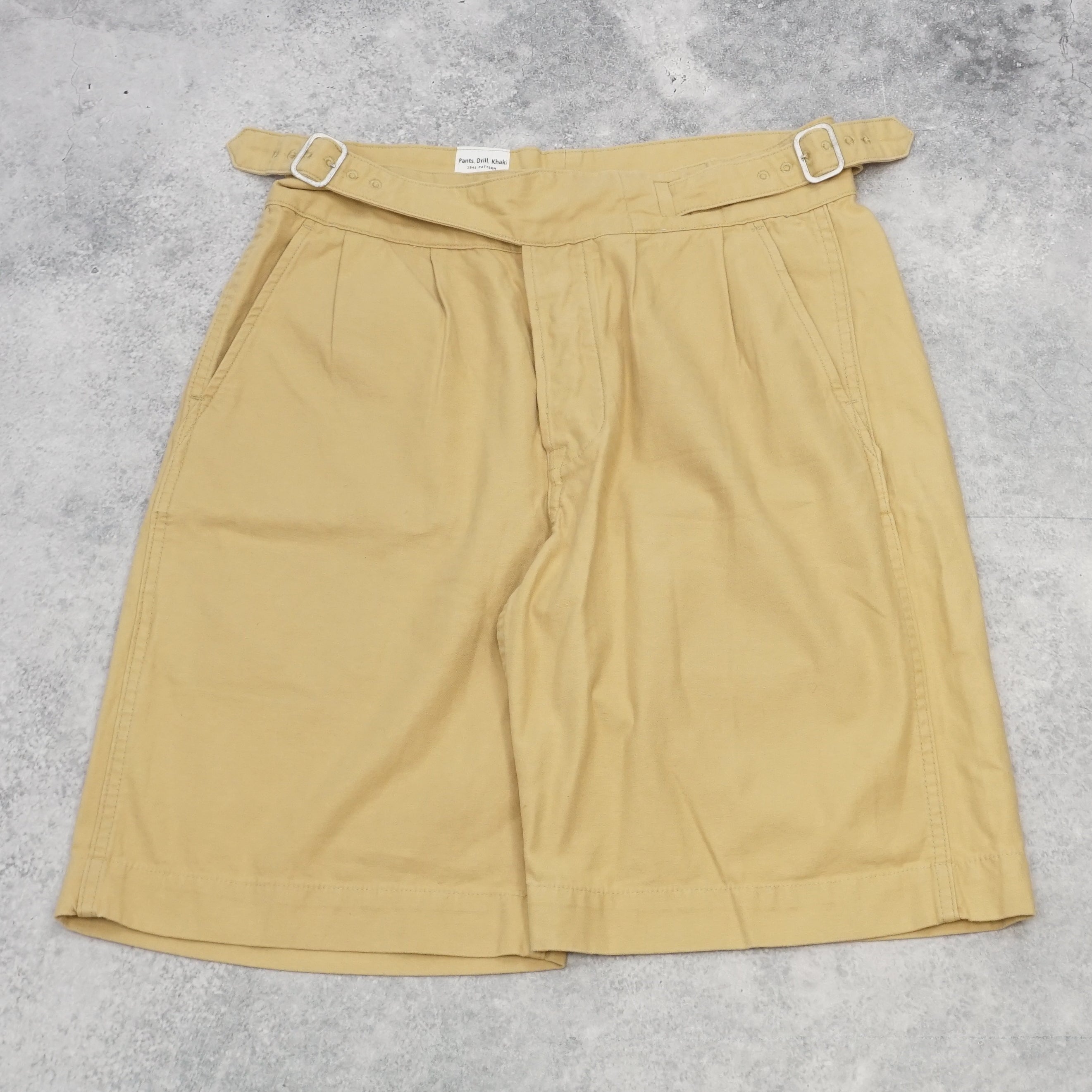 Non Stock Mfg Co. Drill Khaki Shorts