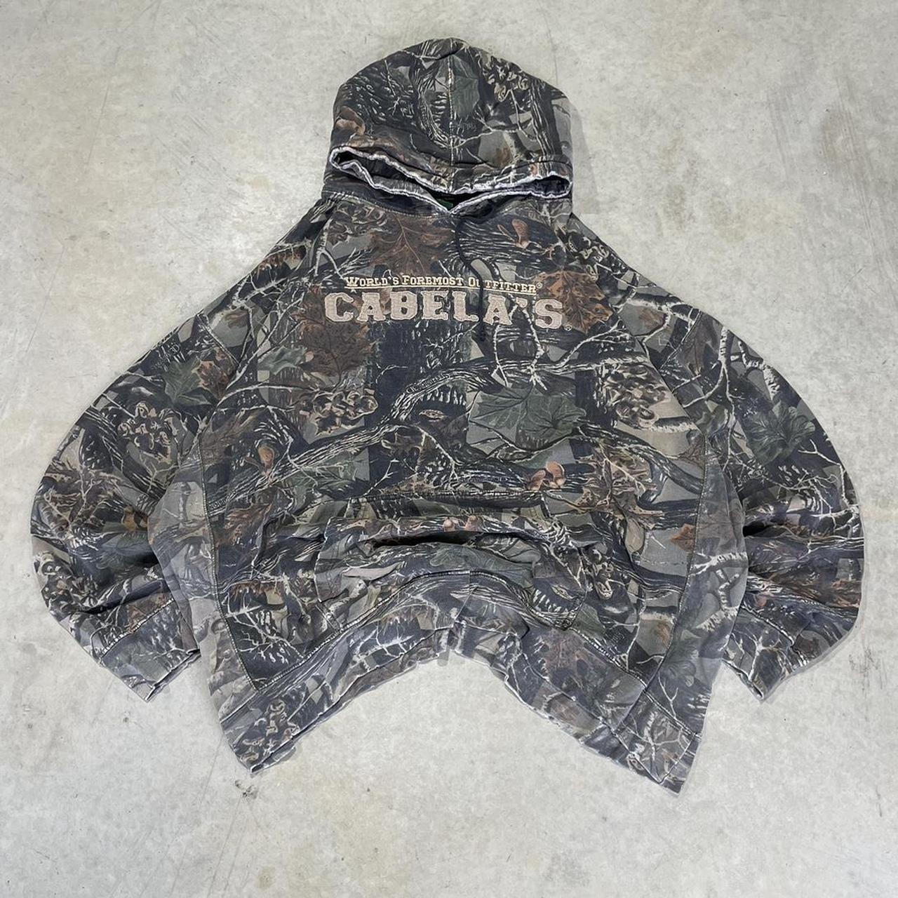 2000s Cabelas Camo Hoodie