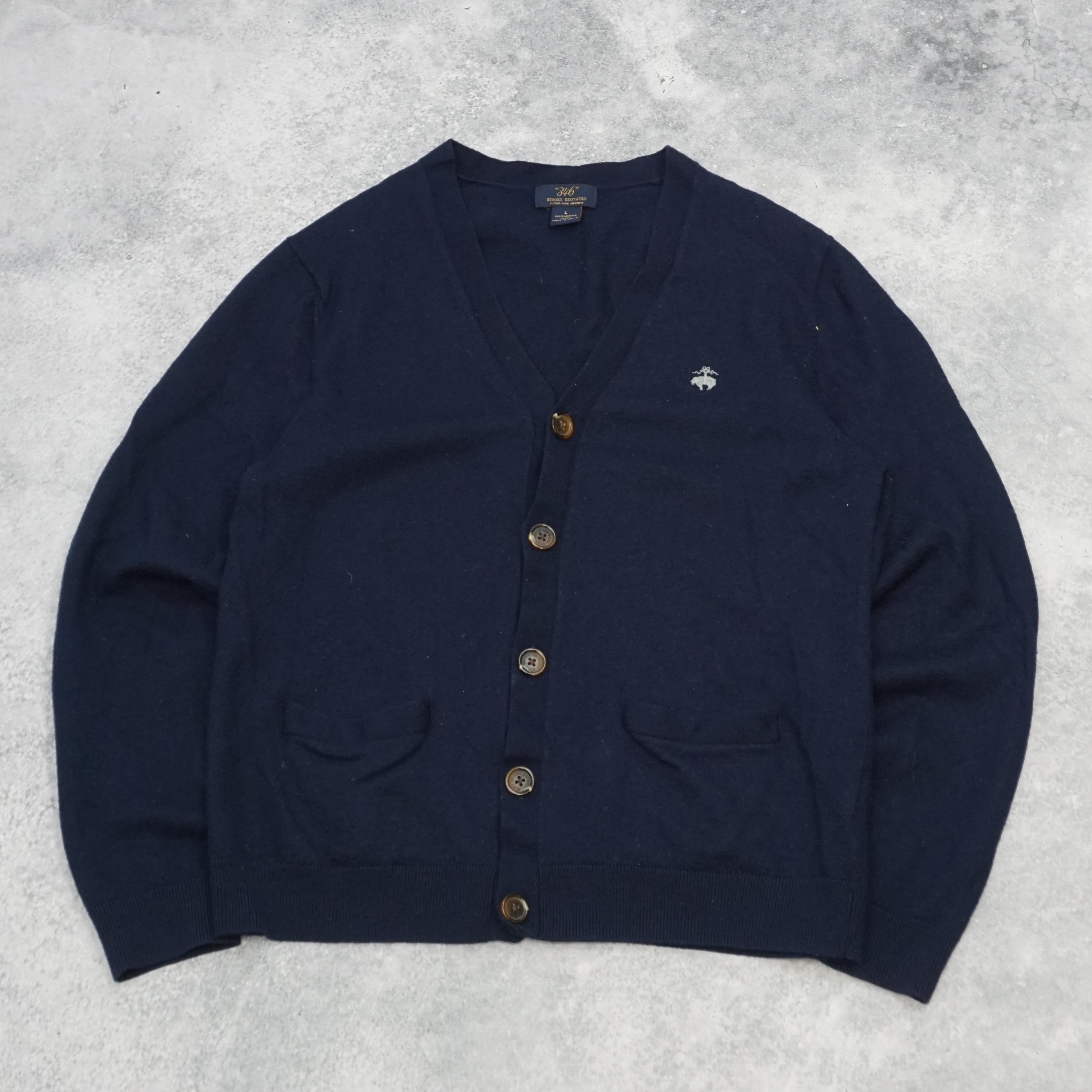 Brooks Brothers Extra Fine Merino Cardigan
