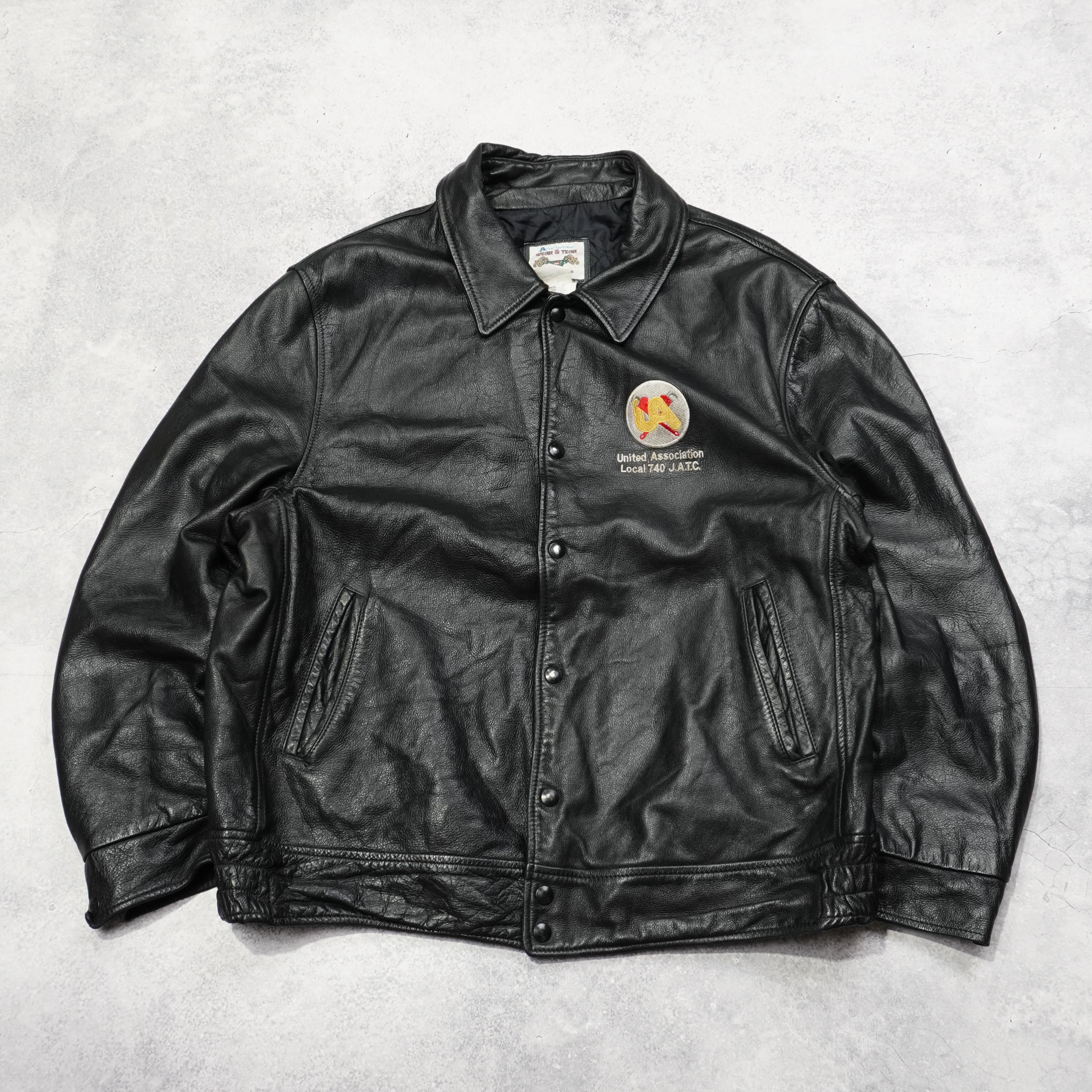 2000s Avon Sportswear Leather Jacket