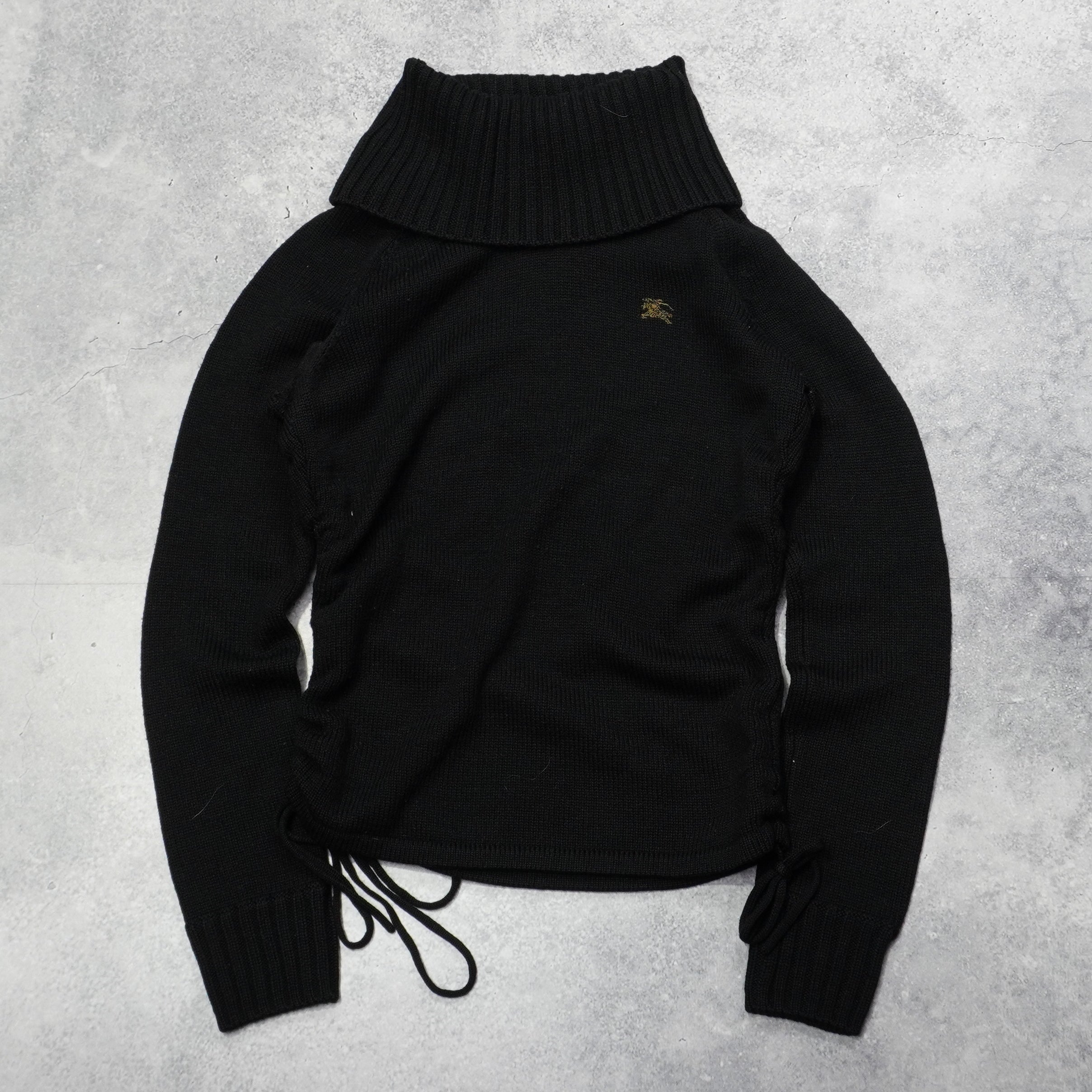 2000s Burberry Wool Roll Neck Knit