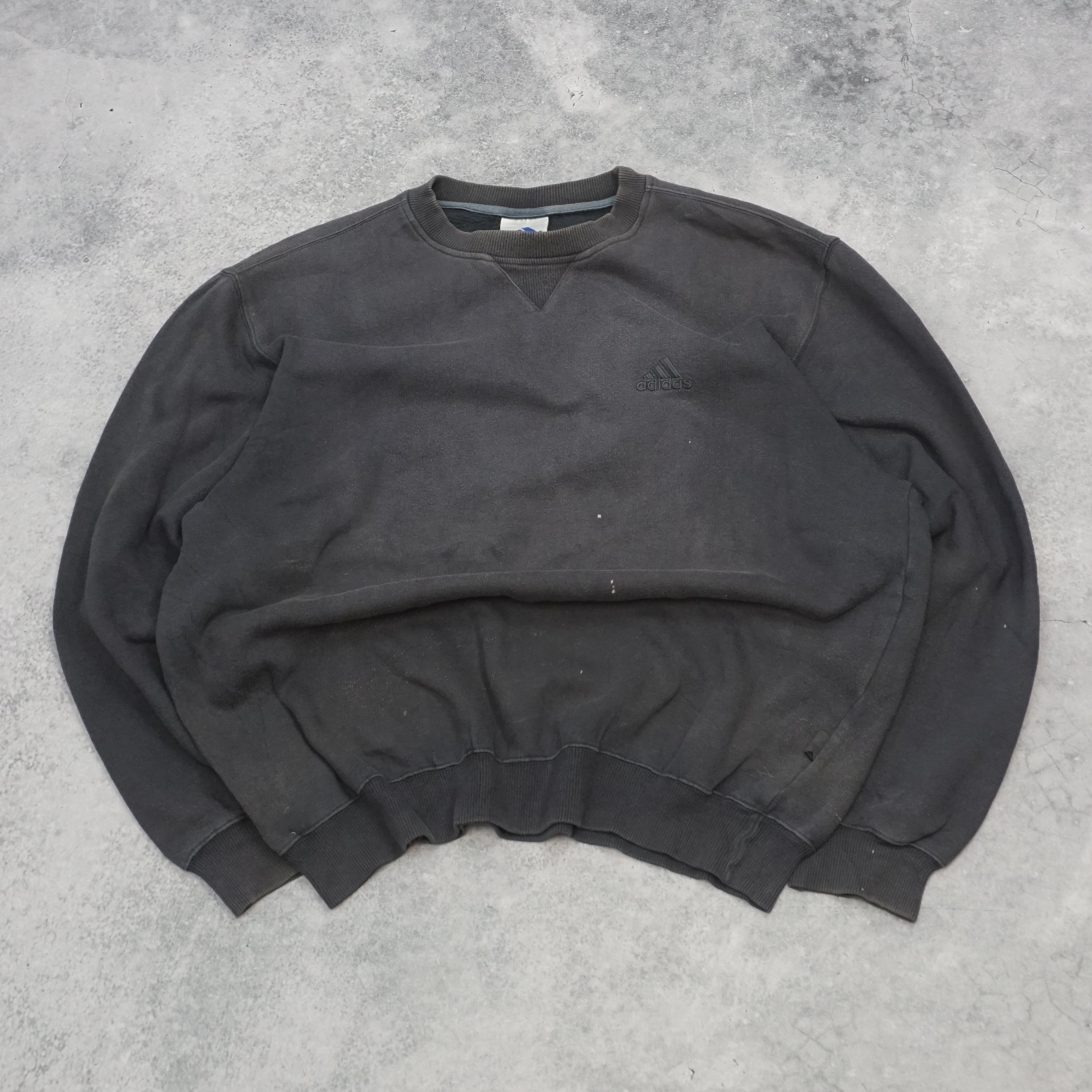 90s Adidas Faded Crewneck Jumper