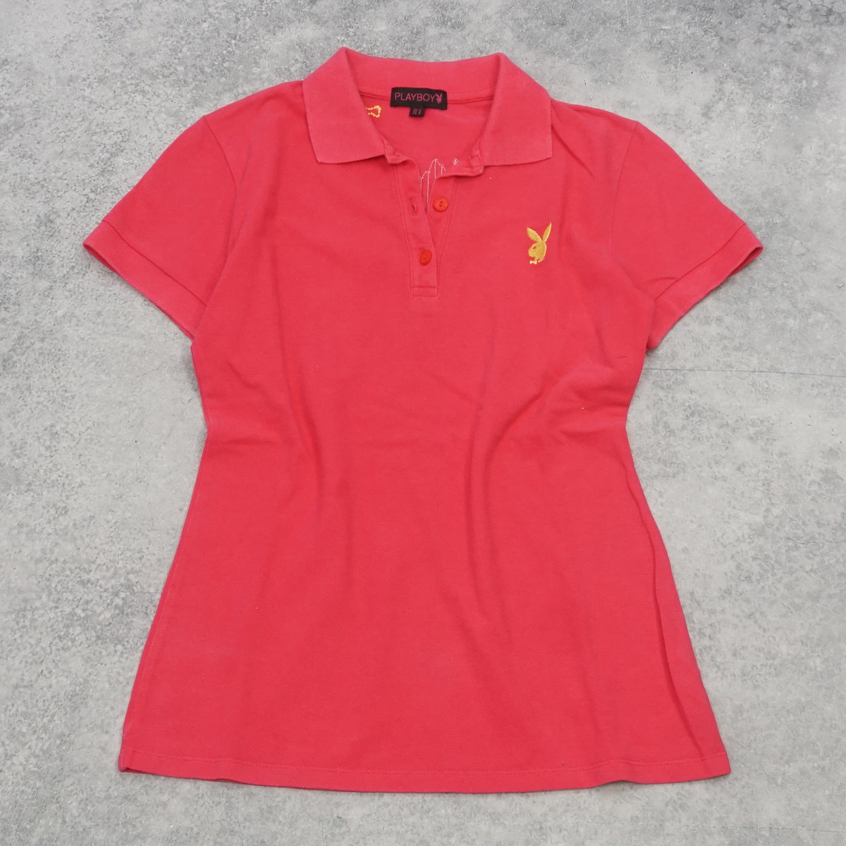 2000s Playboy Bunny Graphic Polo