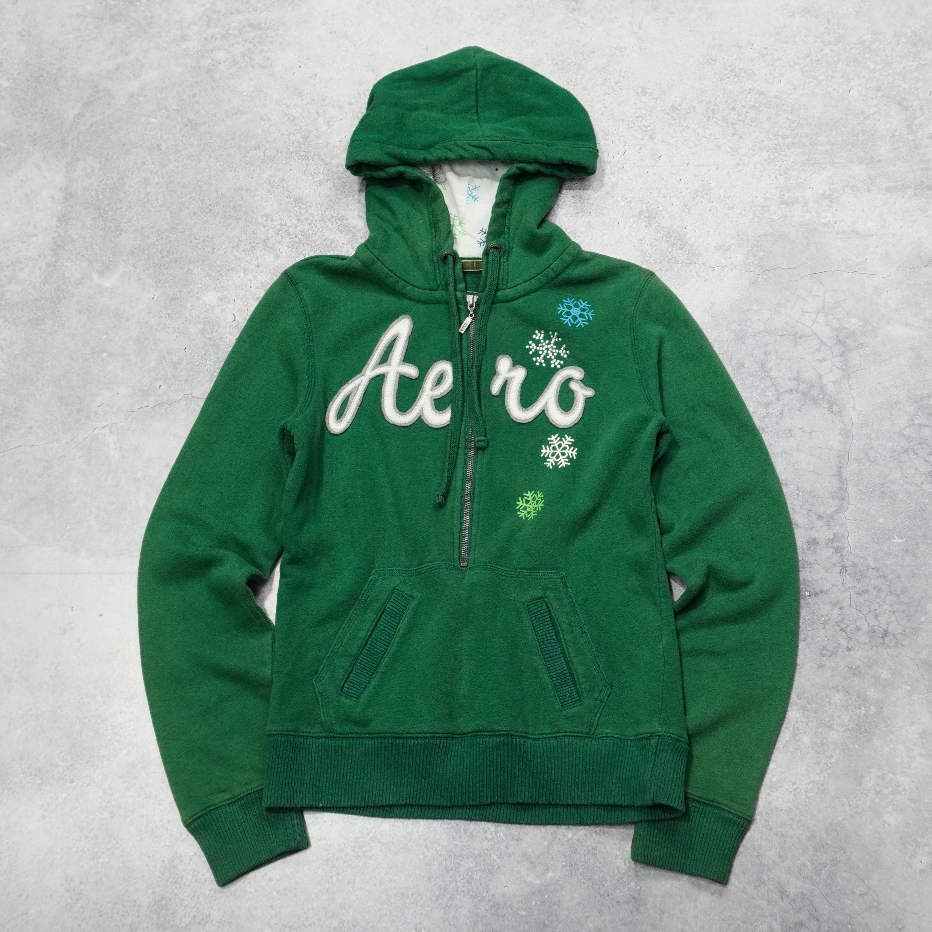 2000s Aeropostale Half Zip Hoodie