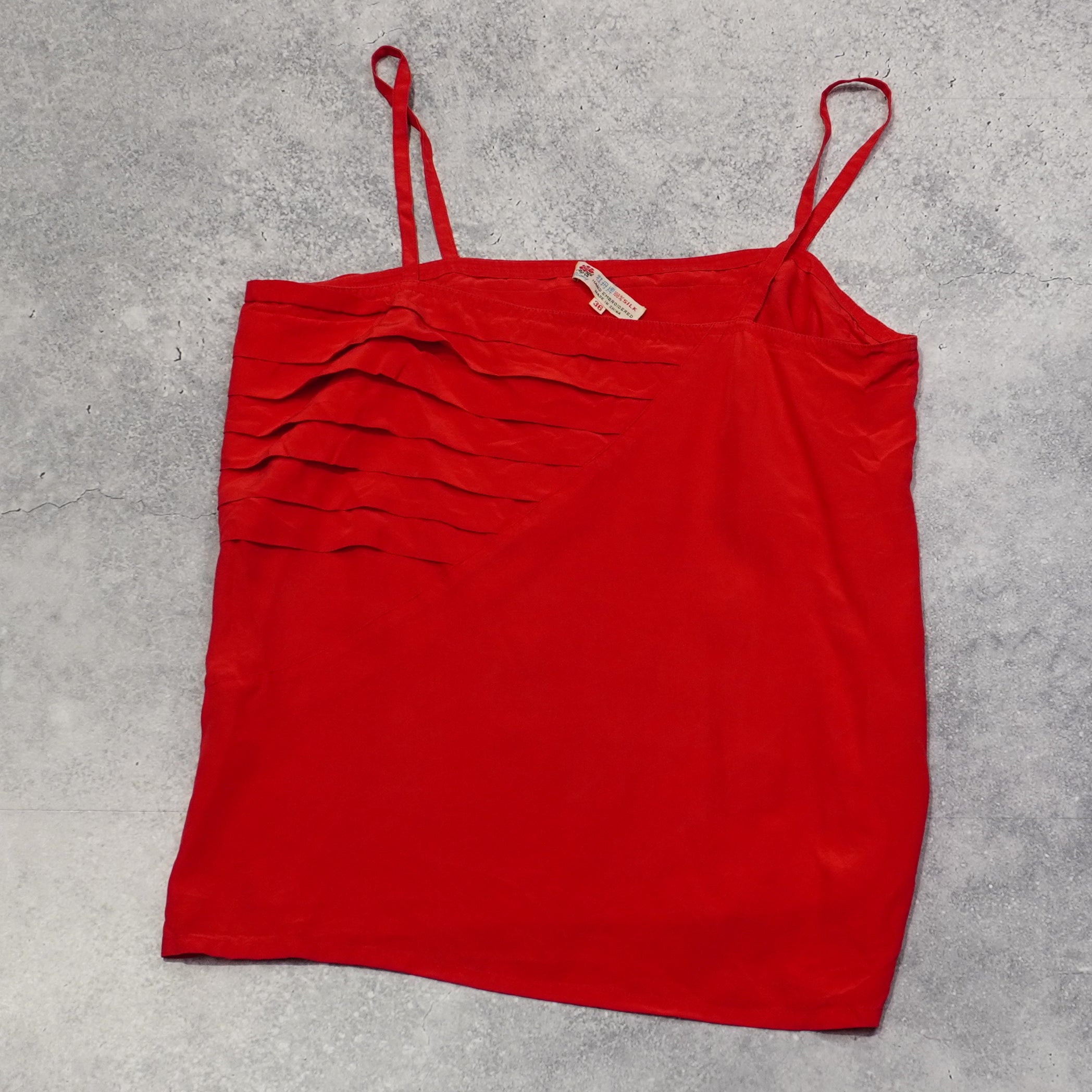 90s Peony Silk Cami