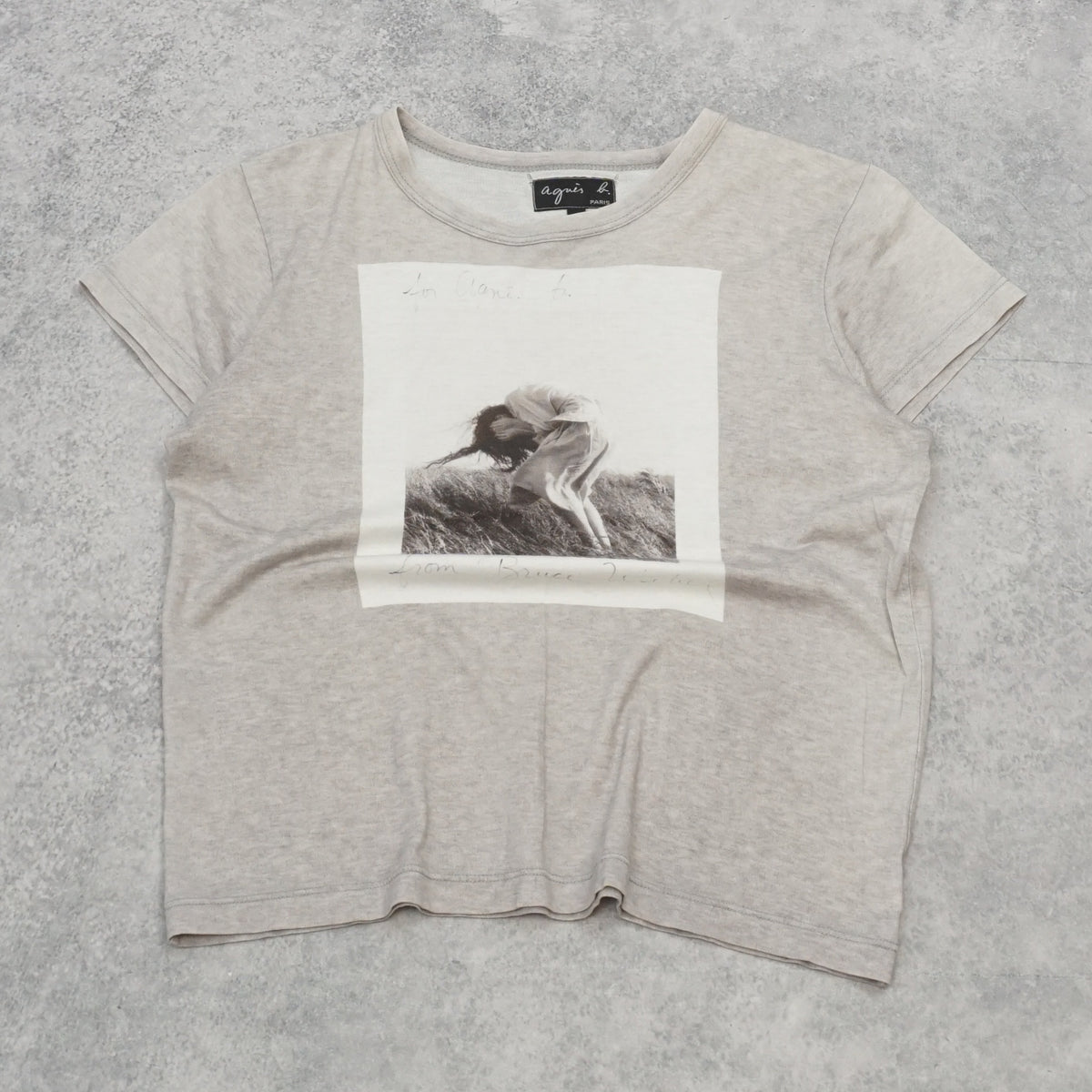 90s Agnes B Bruce Weber Photo Graphic T-Shirt