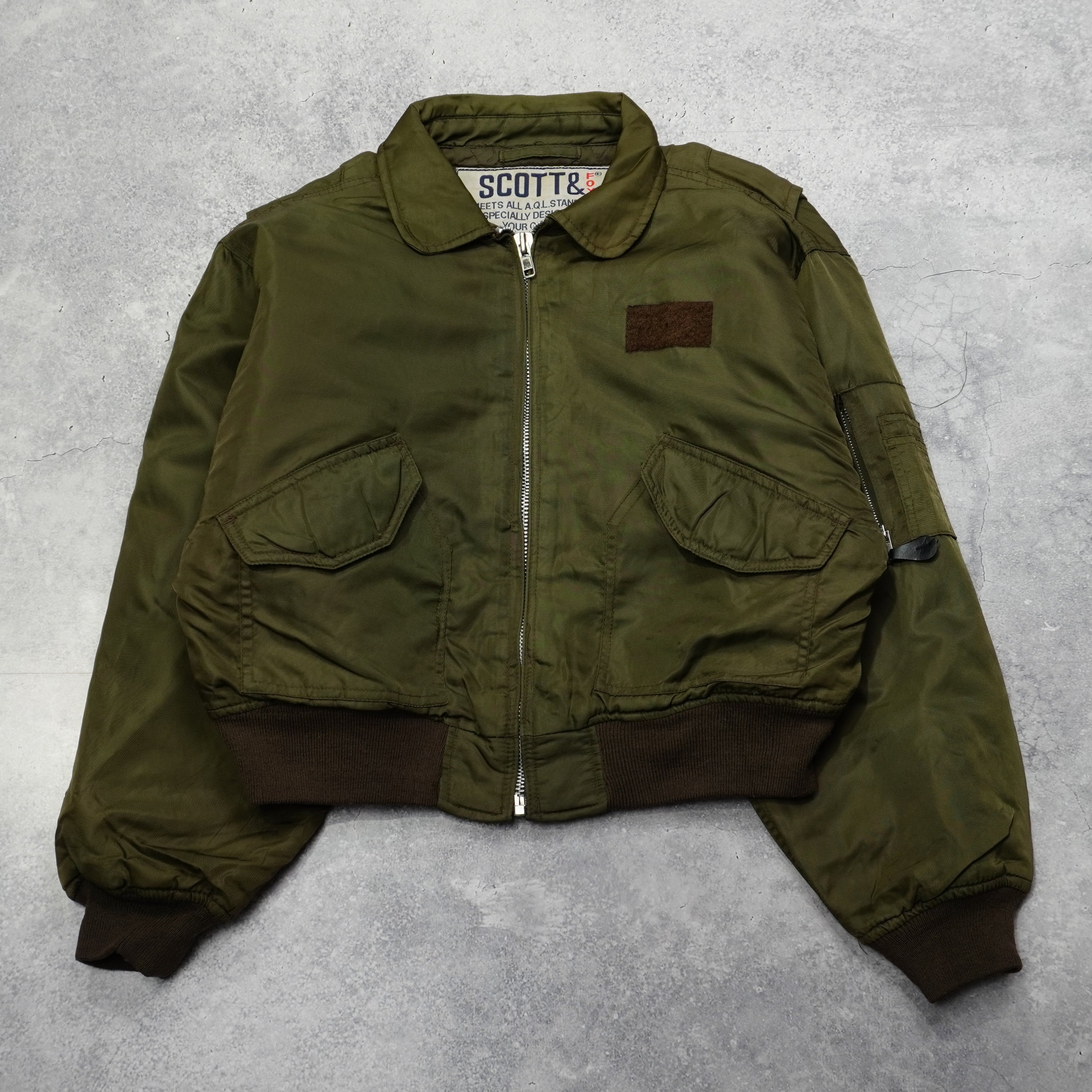 2000s Scott & Fox Bomber Jacket