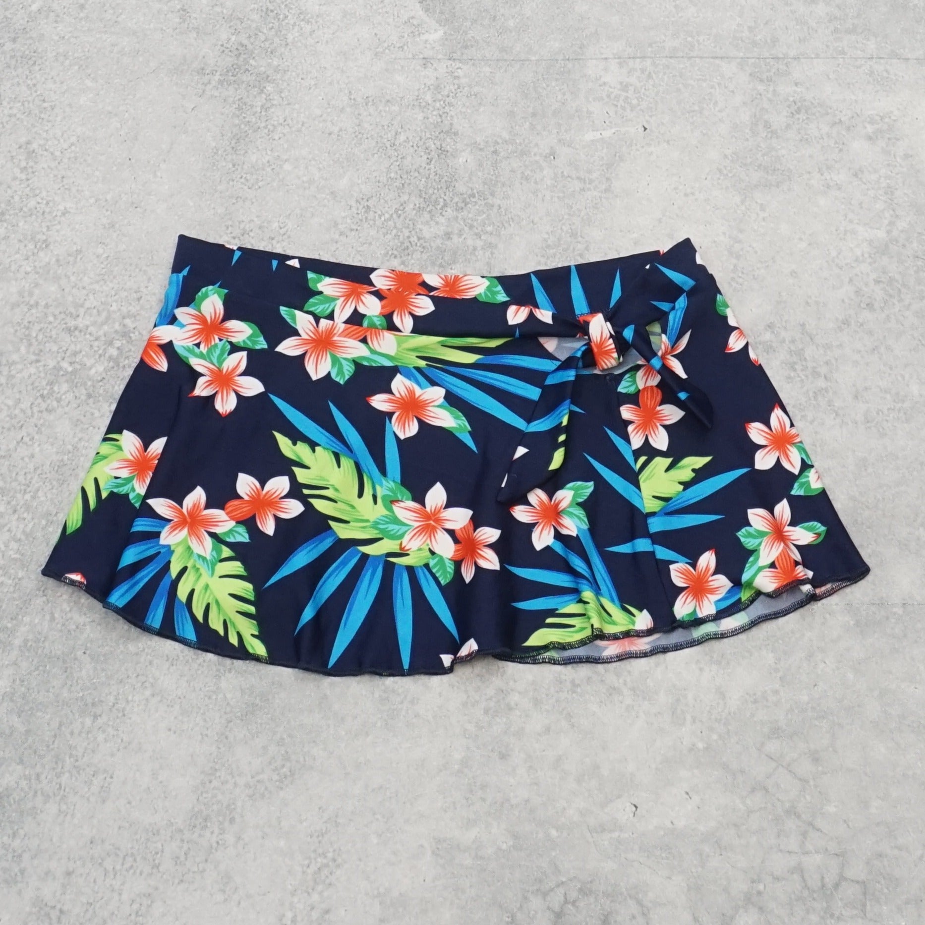 Tropical Floral Mini Skirt