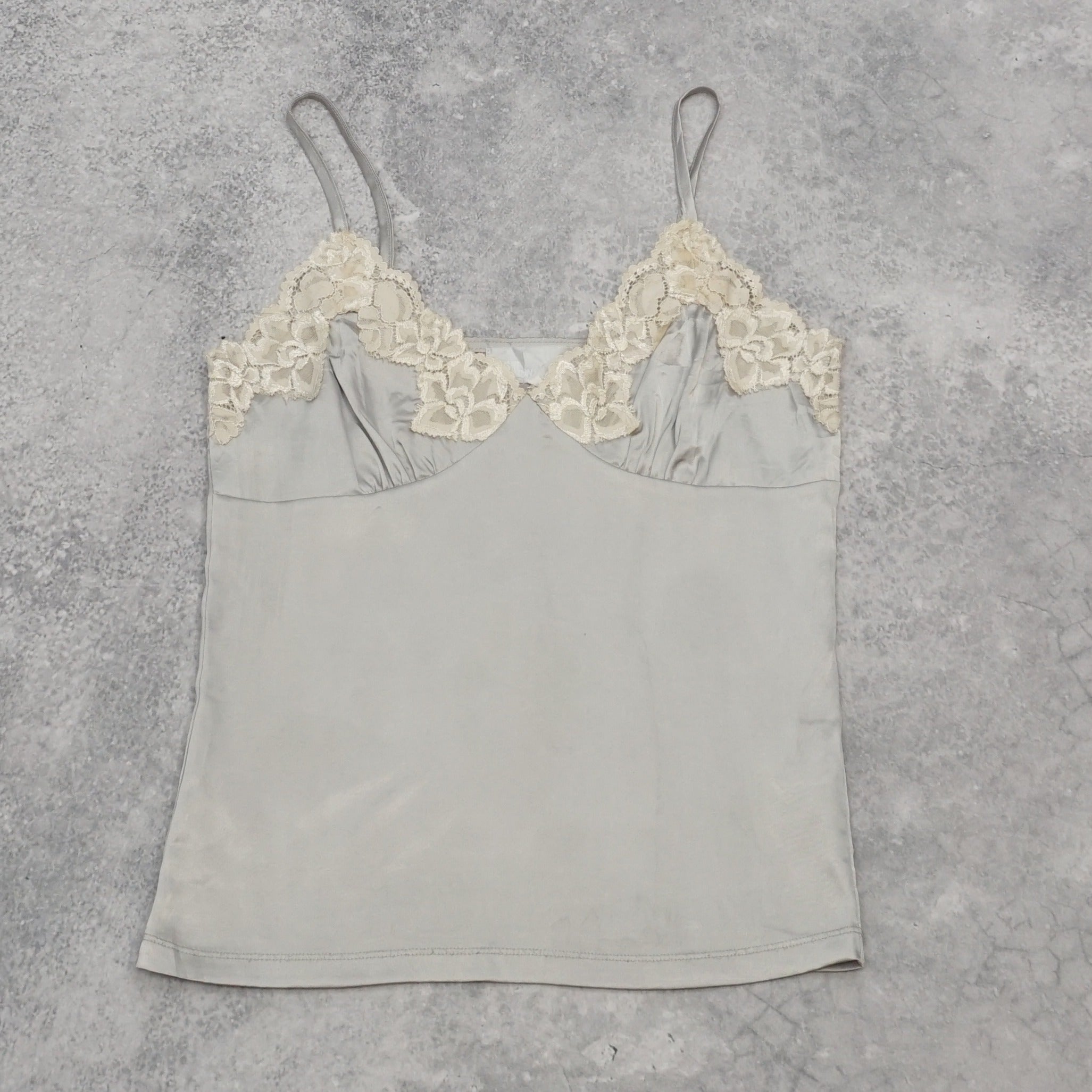 2000s Court Lace Trim Cami