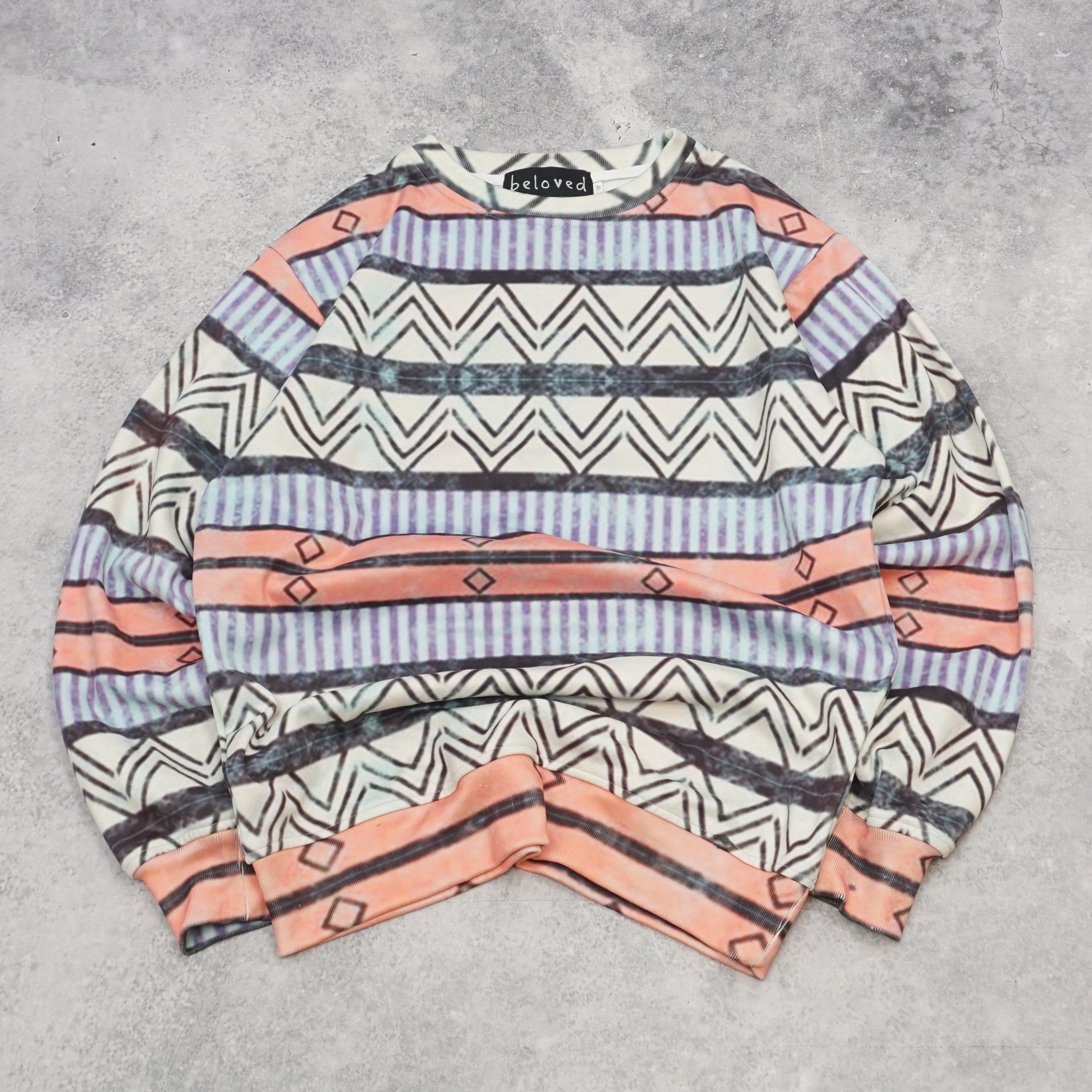 Beloved Patterned Knitted Sweater