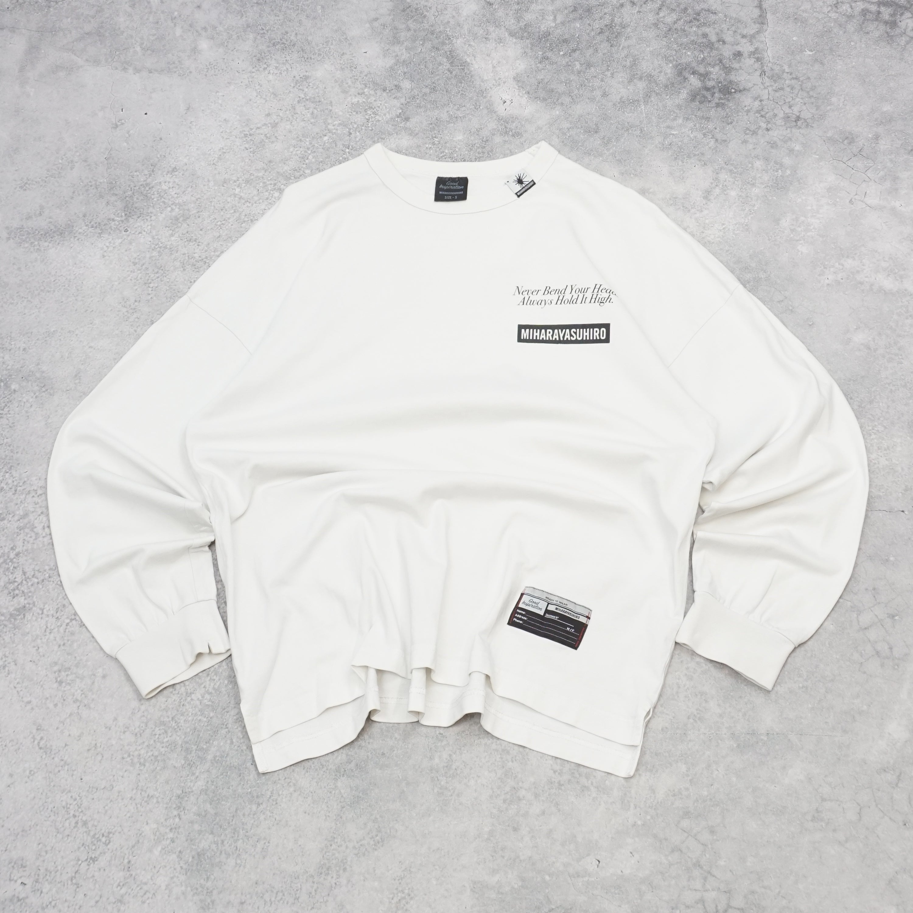 Miharayasuhiro Good Inspiration Graphic Longsleeved T-Shirt