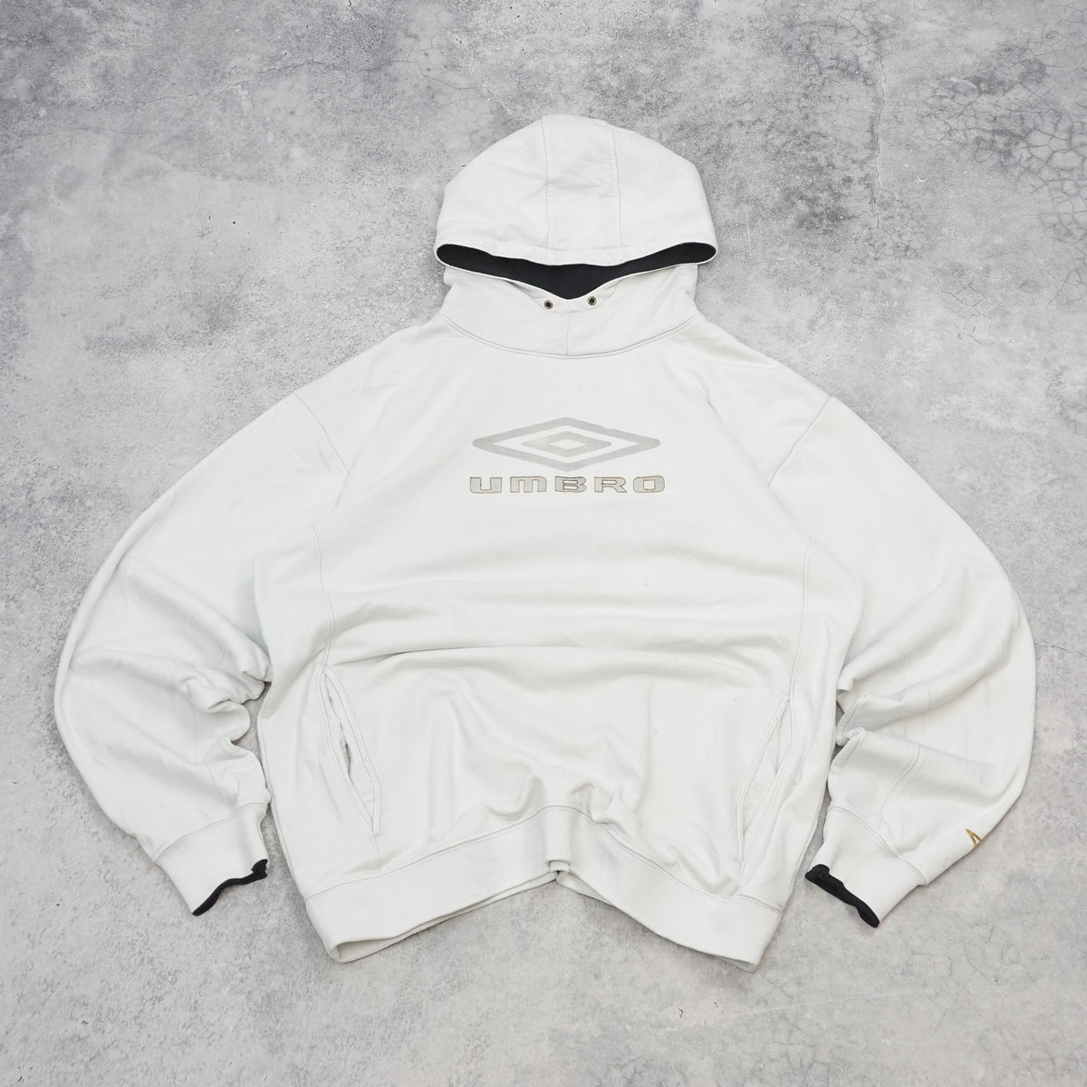 2000s Umbro Spellout Fleece Lined Hoodie
