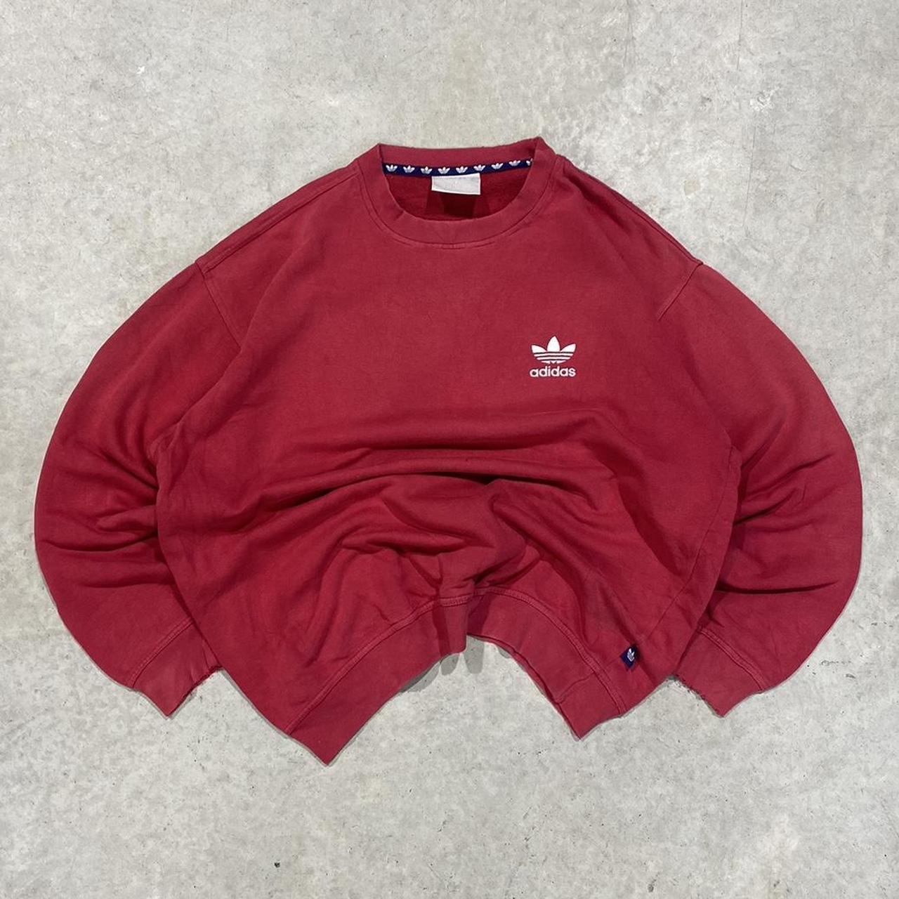 90s Adidas Oversized Crewneck Jumper