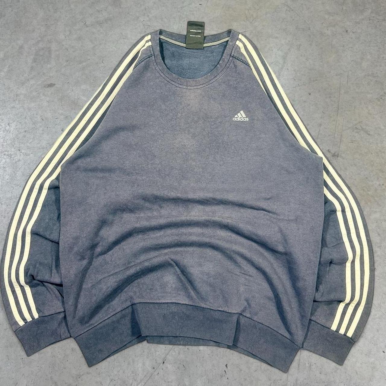 2000s Adidas Oversized Crewneck