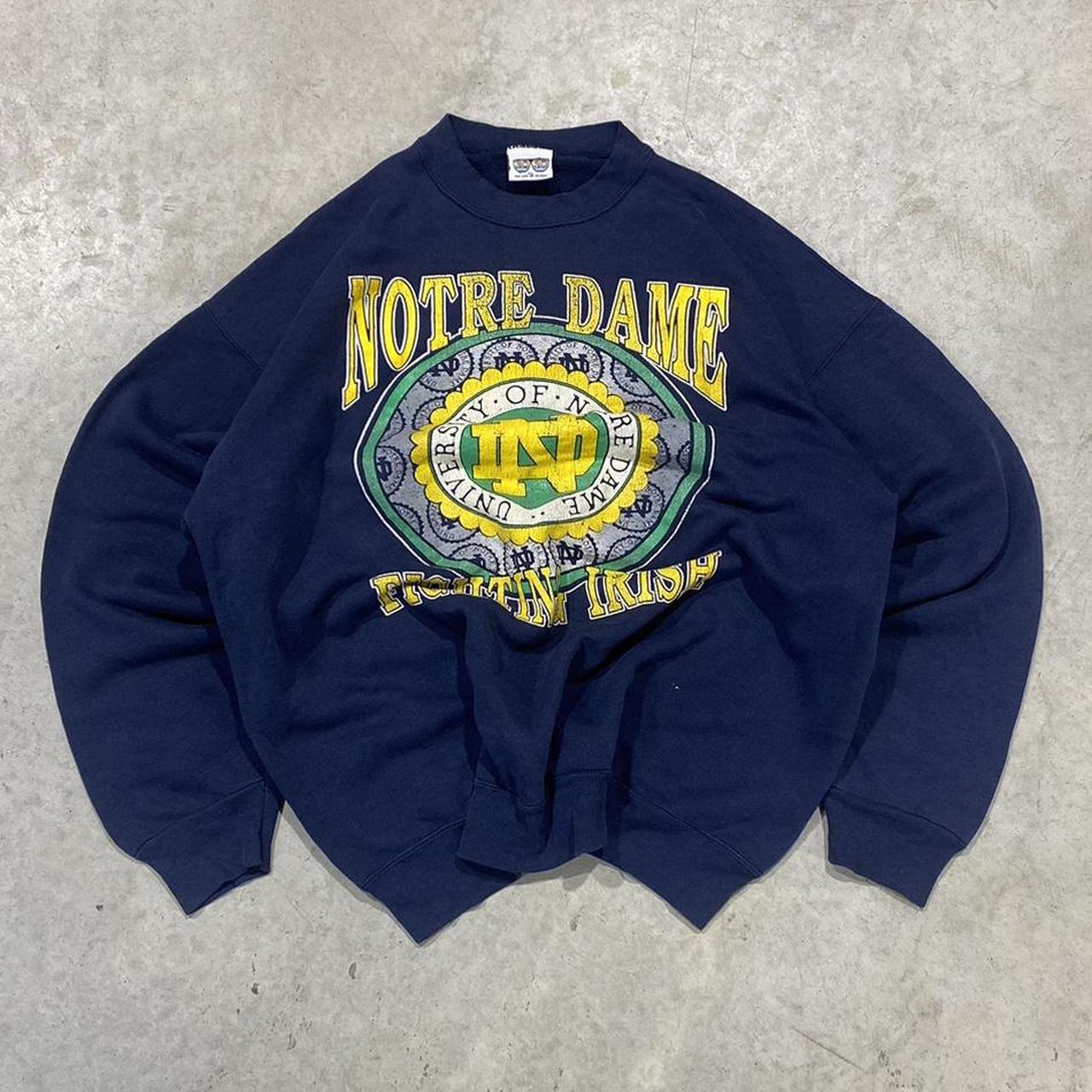 90s Notre Dame Graphic Crewneck