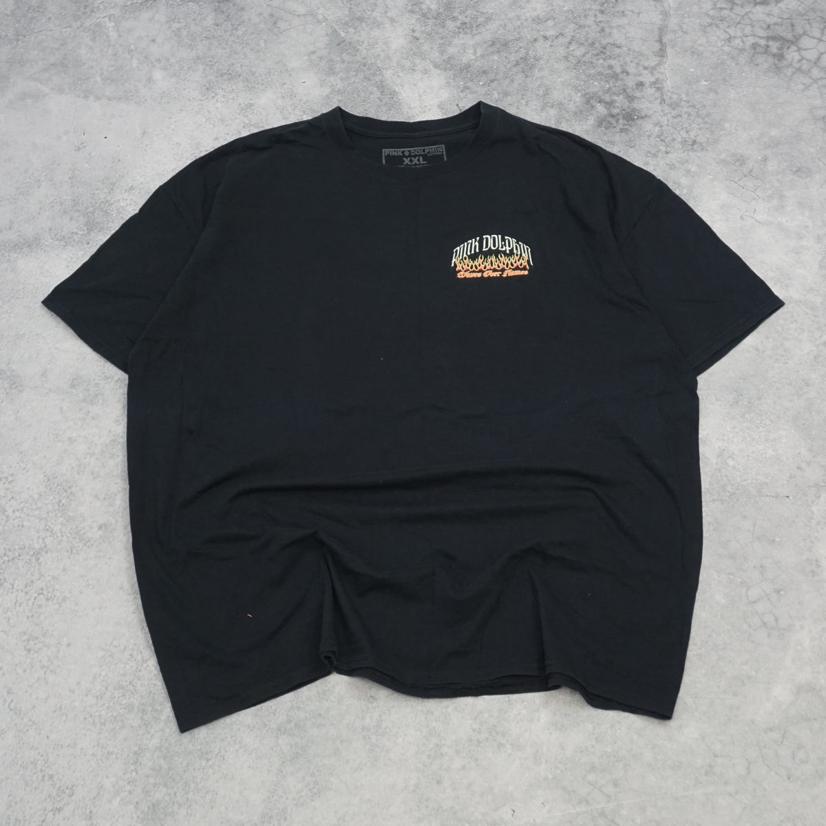 2000s Pink Dolphine Graphic T-Shirt