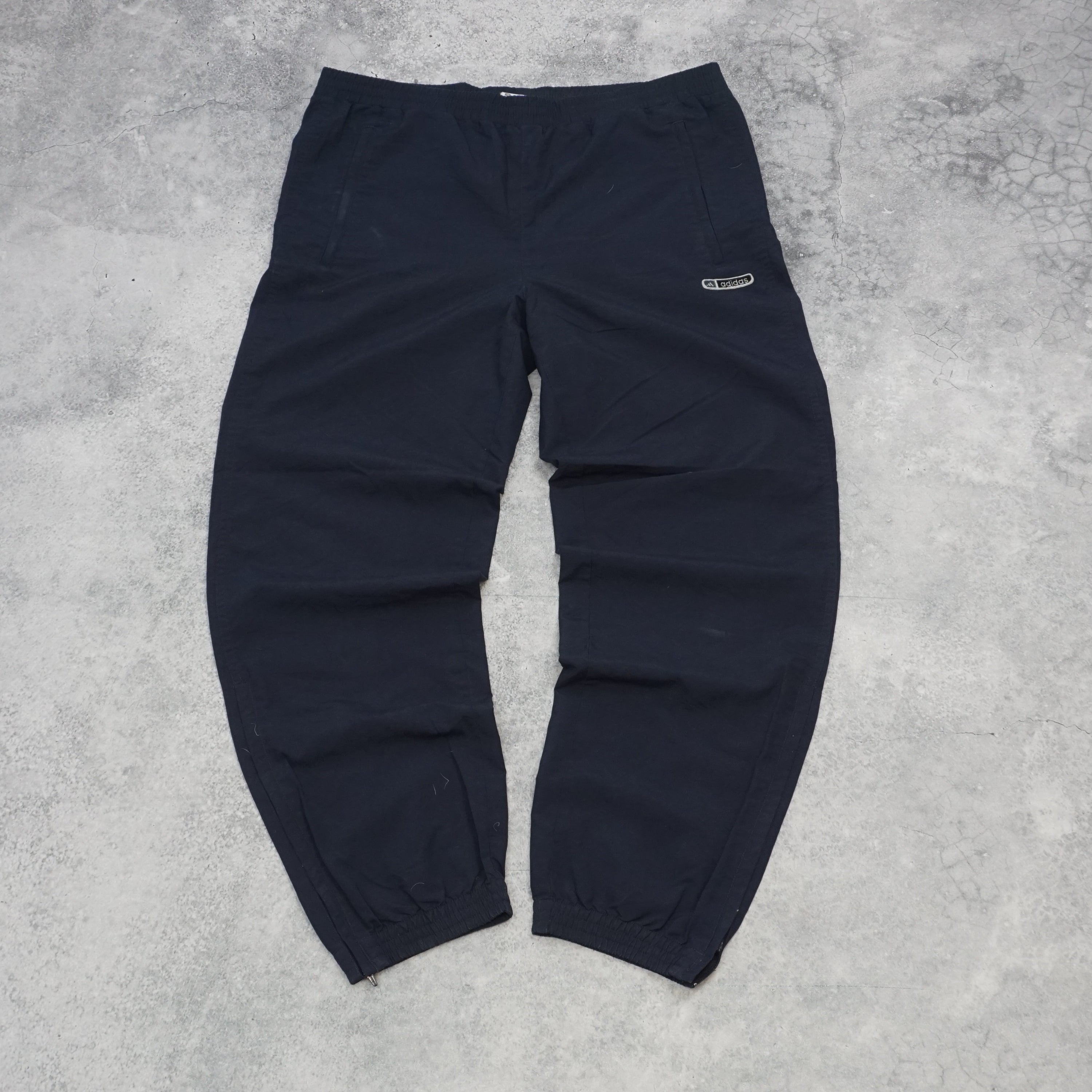 2000s Adidas Navy Woven Track Pants