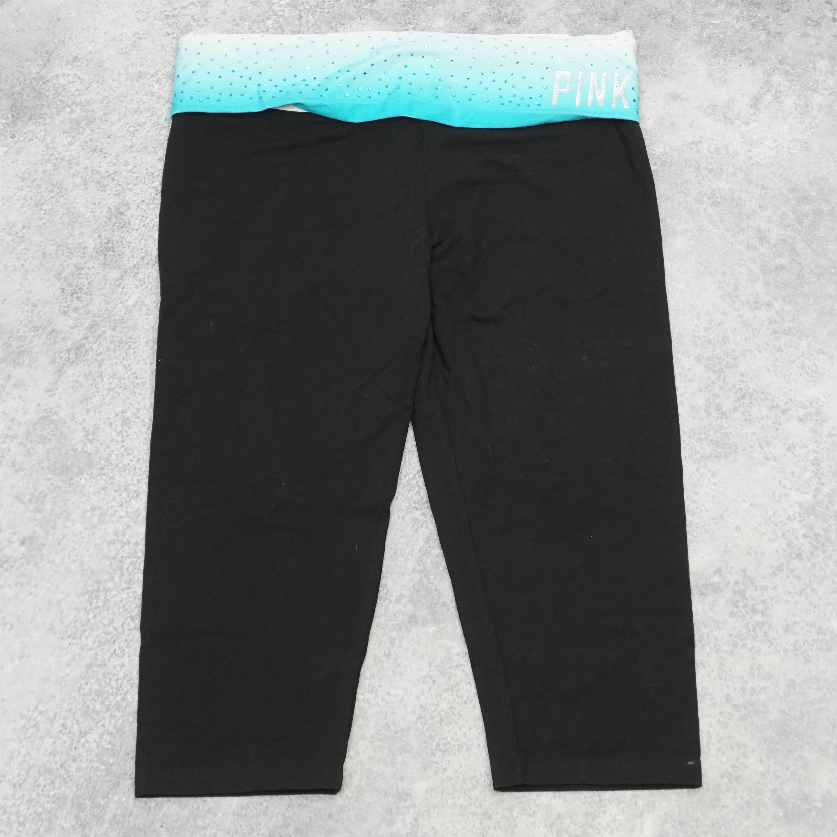 Pink  Pants Crop Legging