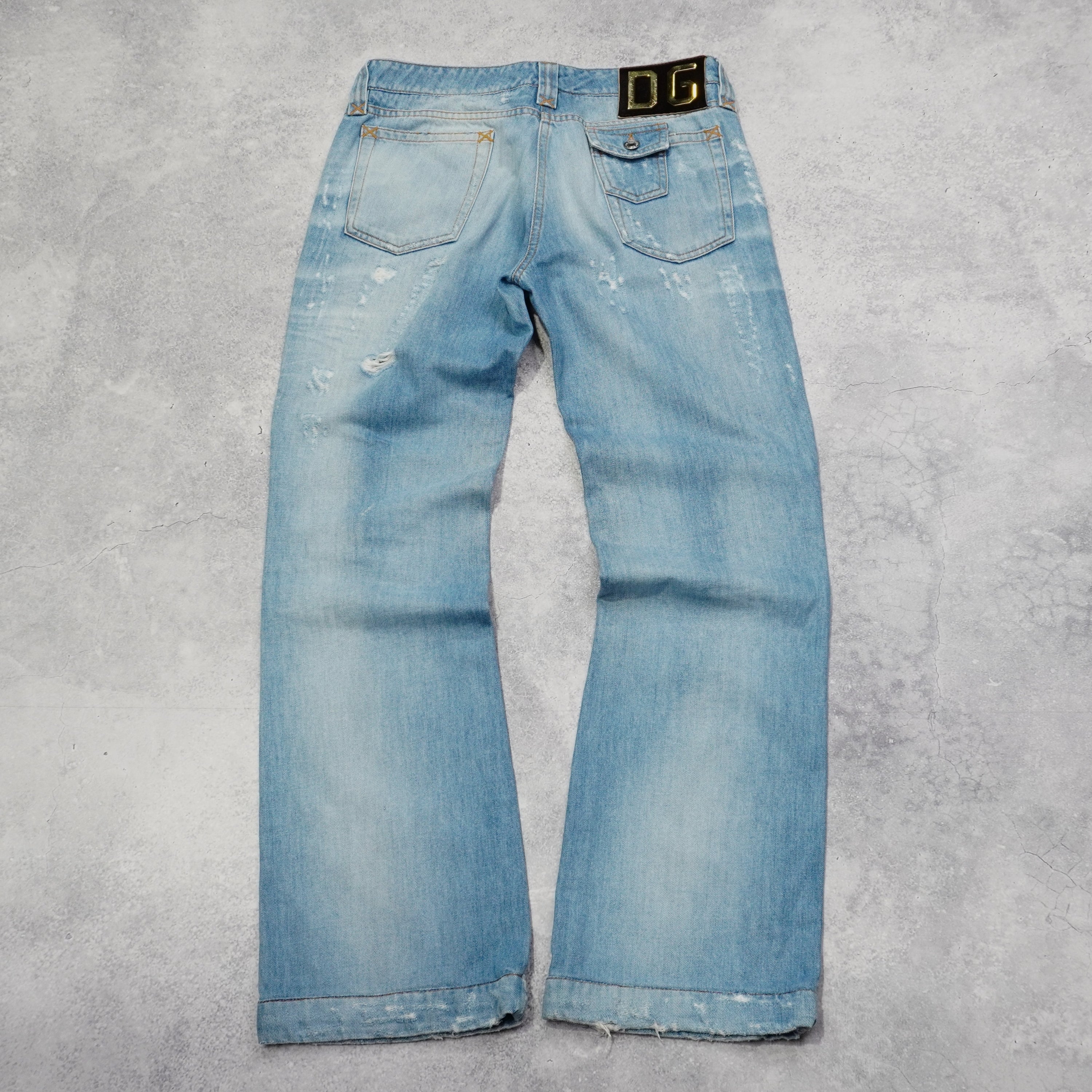 2000s Dolce & Gabbana Low Rise Jeans