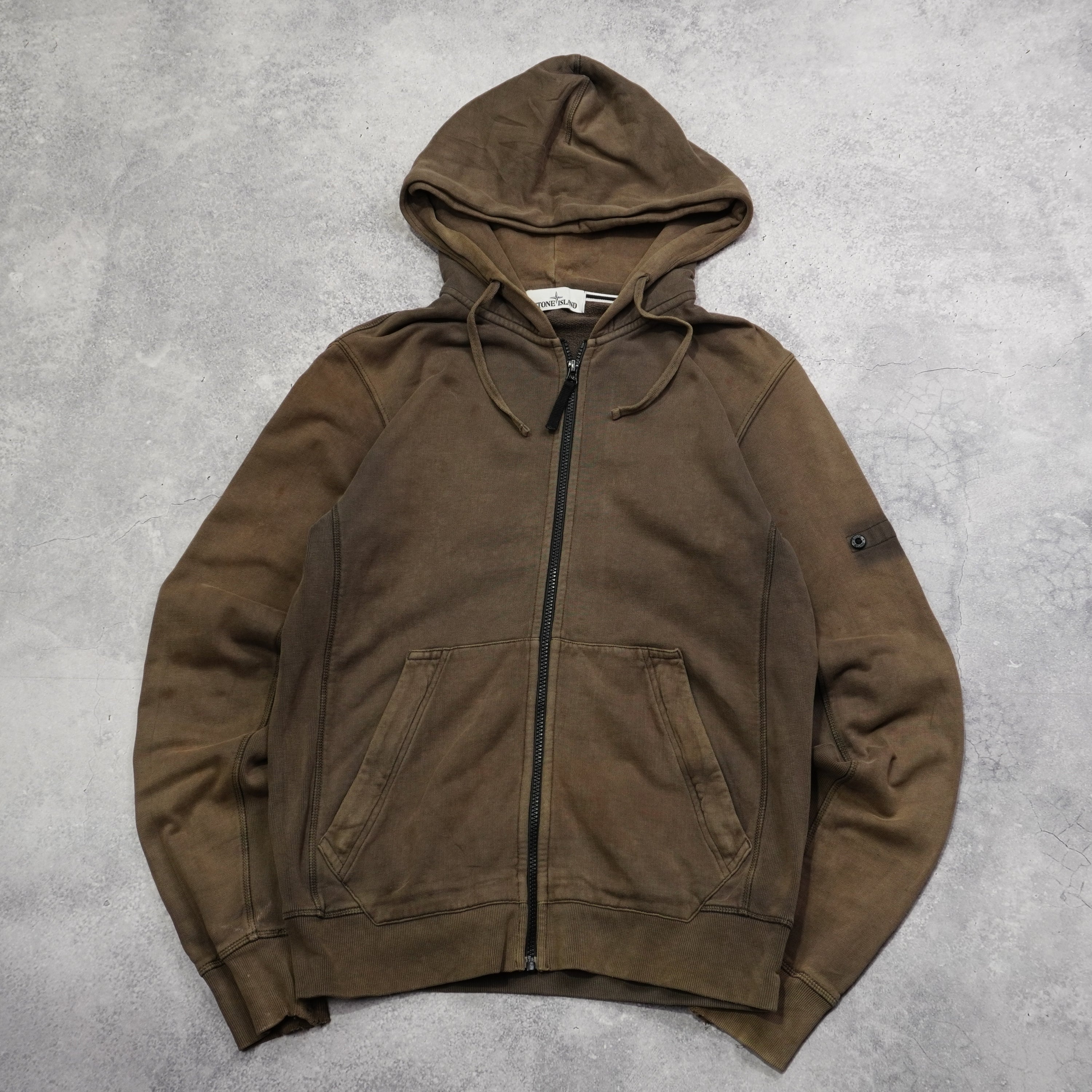 2000s Stone Island Zip up  Hoodie