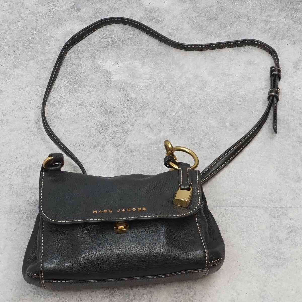 2000s Marc Jacobs Mini Leather Flap Handbag