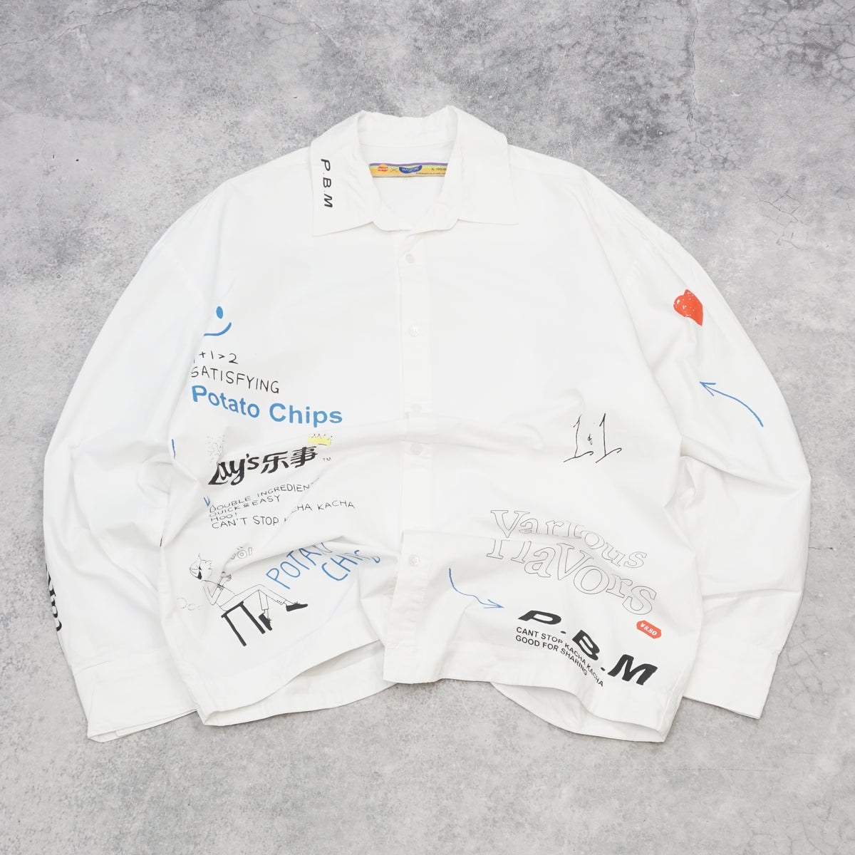Peacebird Lay's Collab Graphic Shirt
