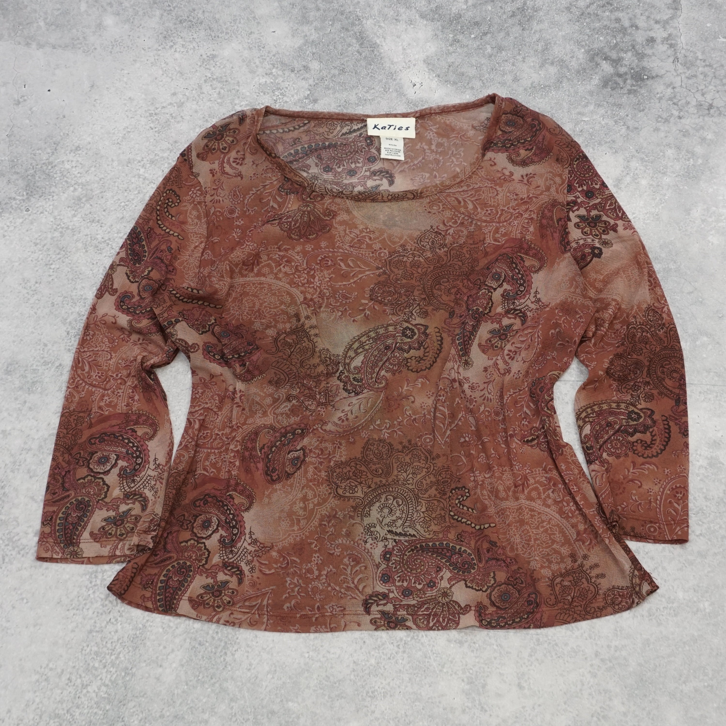 Katies Paisley Patterned Top