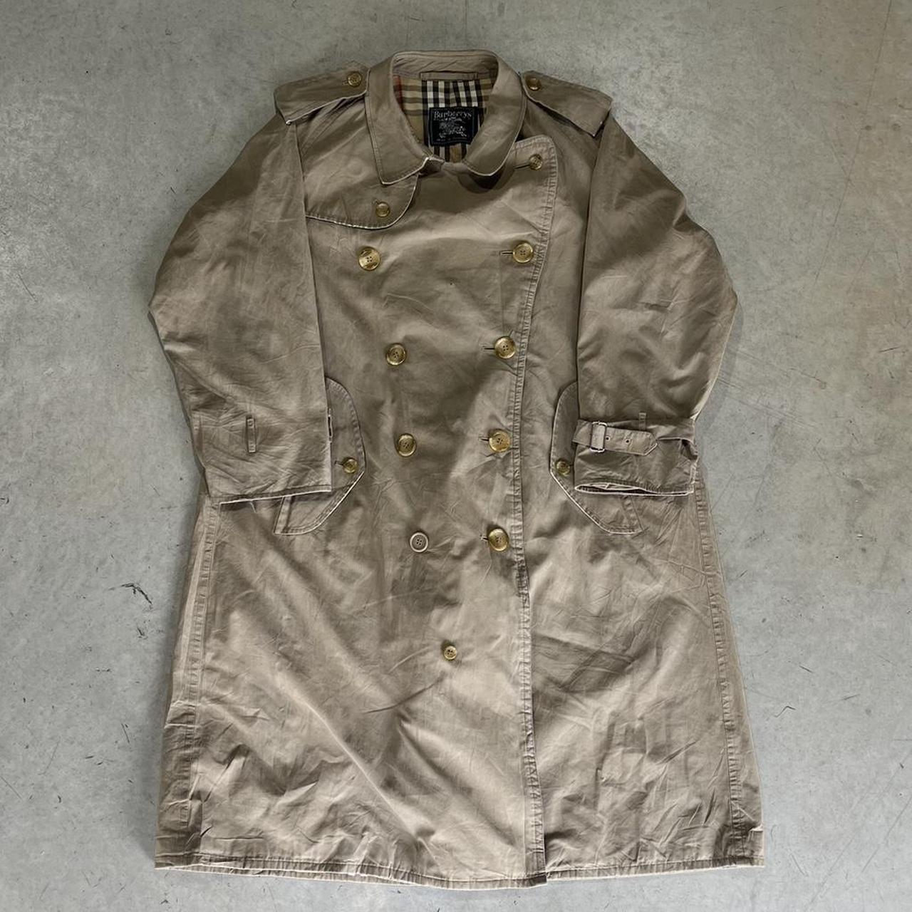 90s Burberry Double Breasted Coat