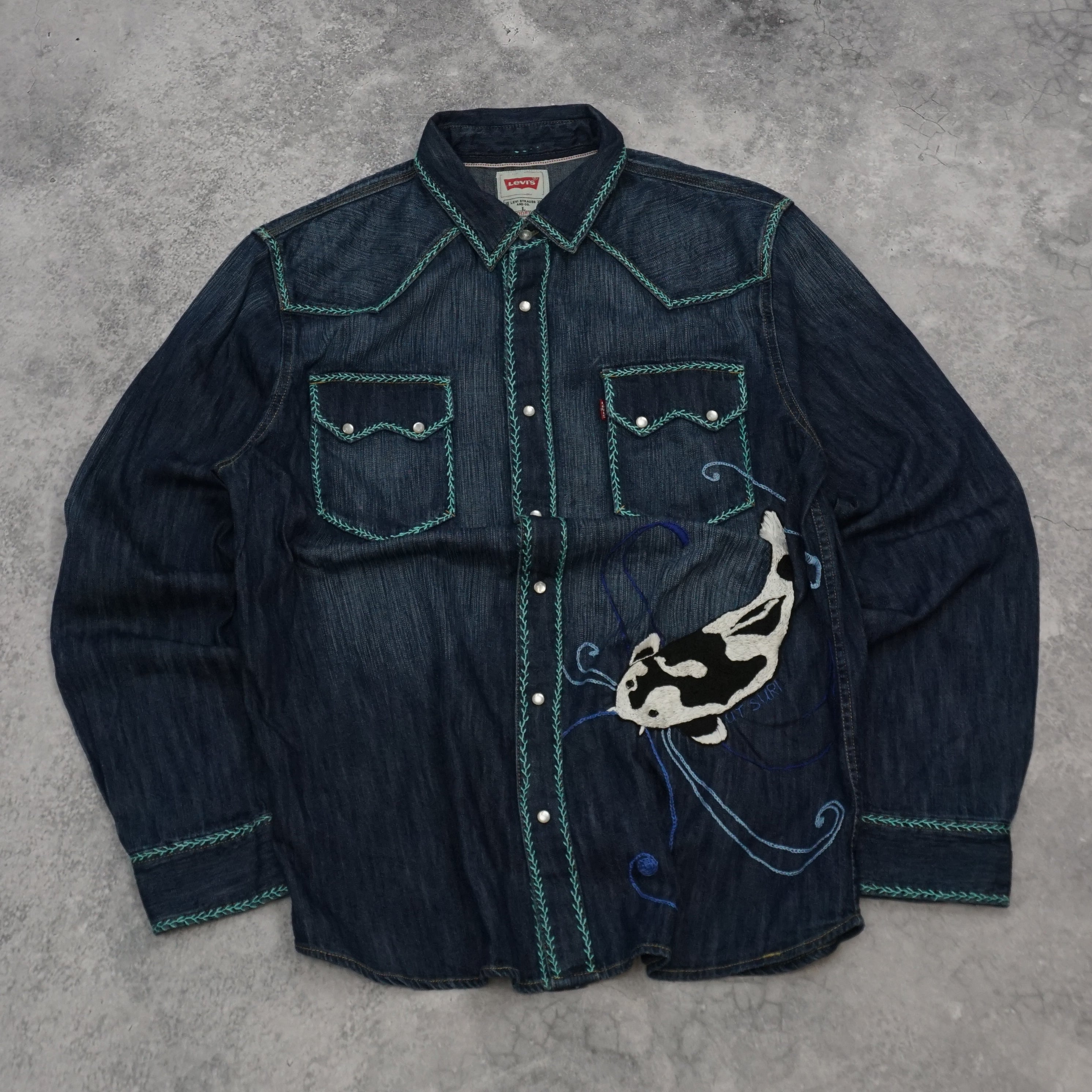 Levi's Western Embroidered Shirt