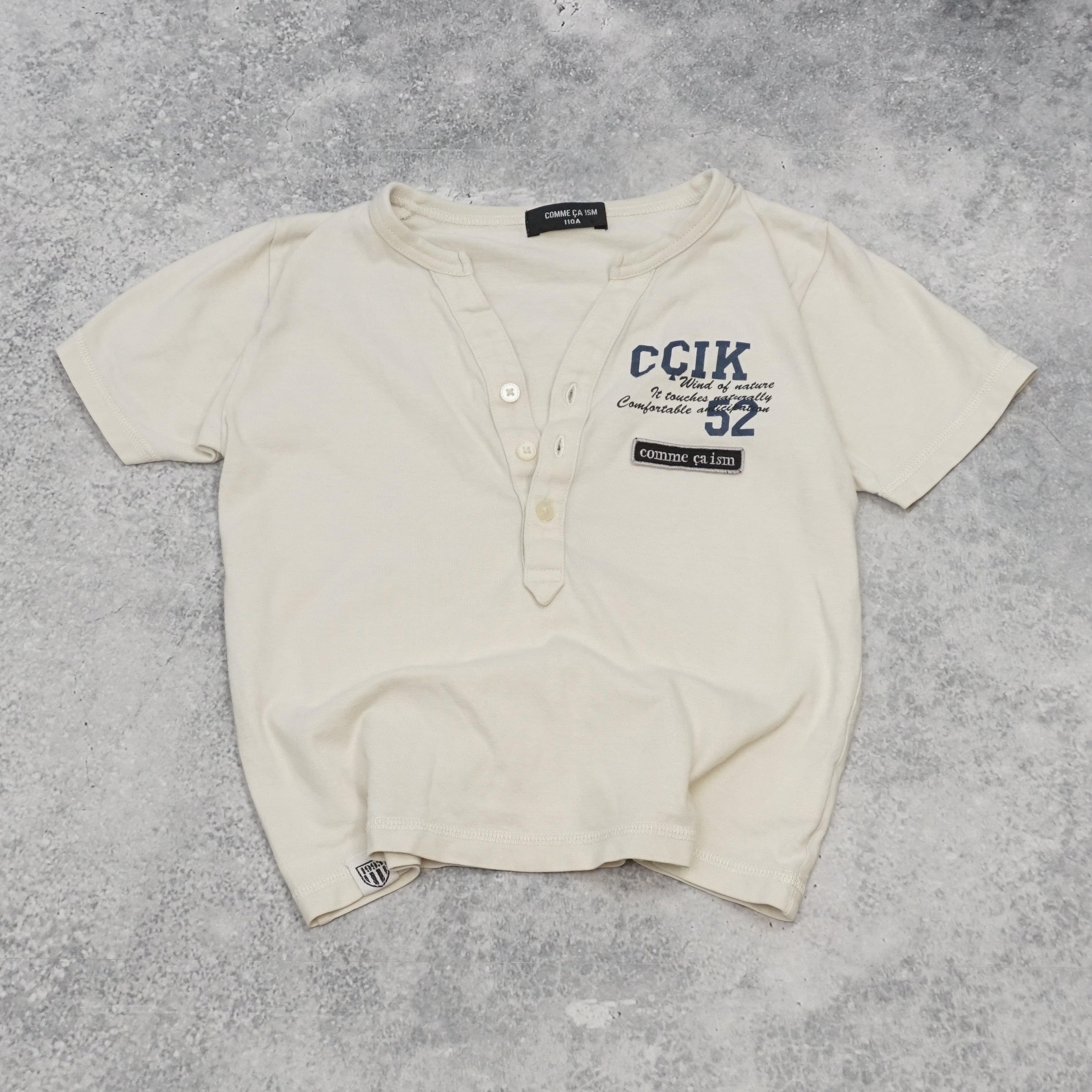 Comme Ça Ism Henley Style Top