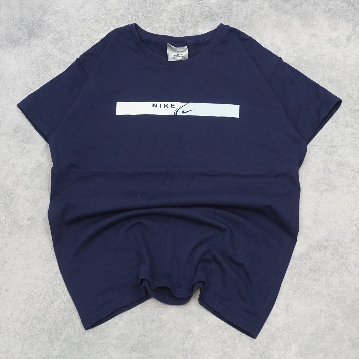 90s Nike Swoosh Box Logo T-Shirt