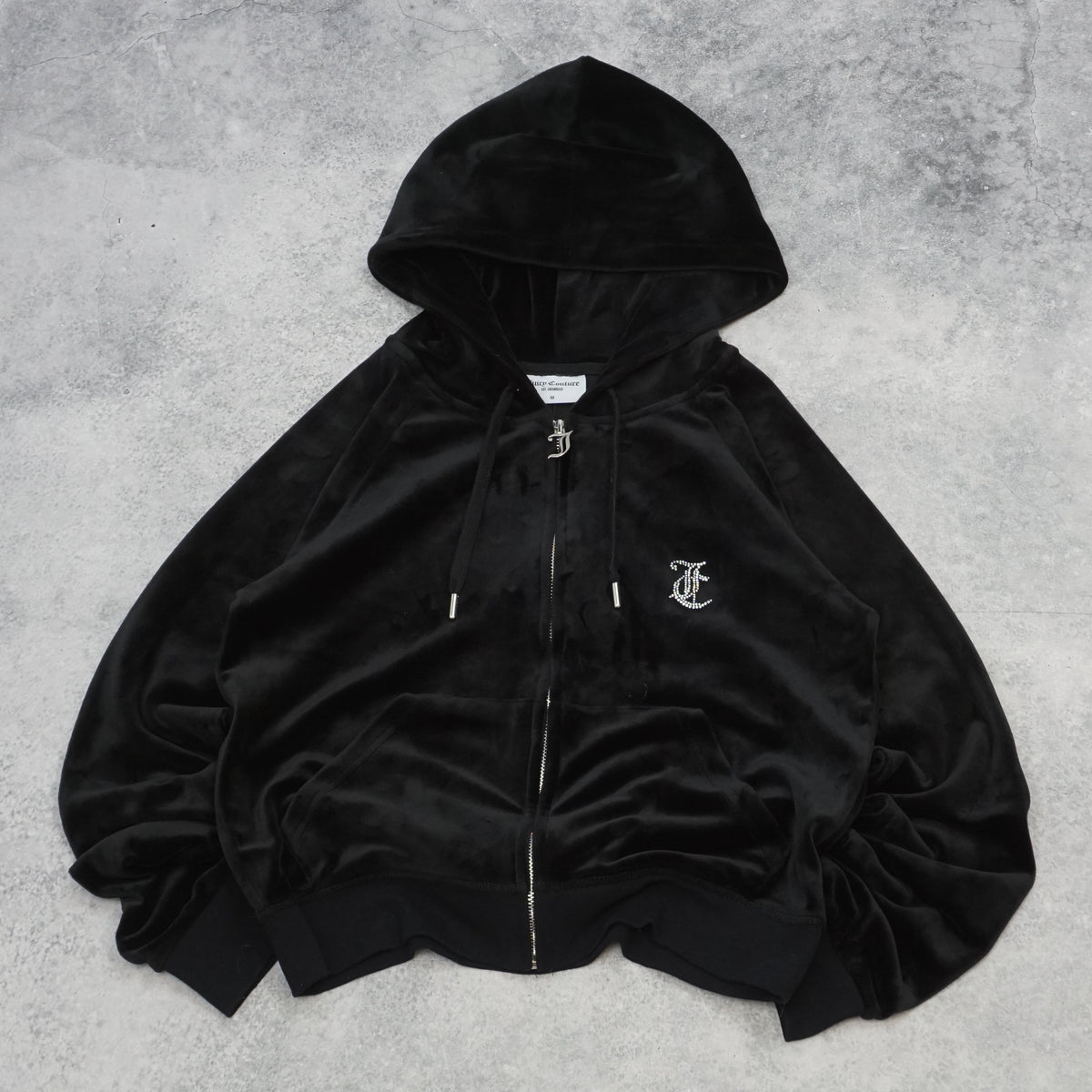 Juicy Couture Velour Rhinestone Jacket