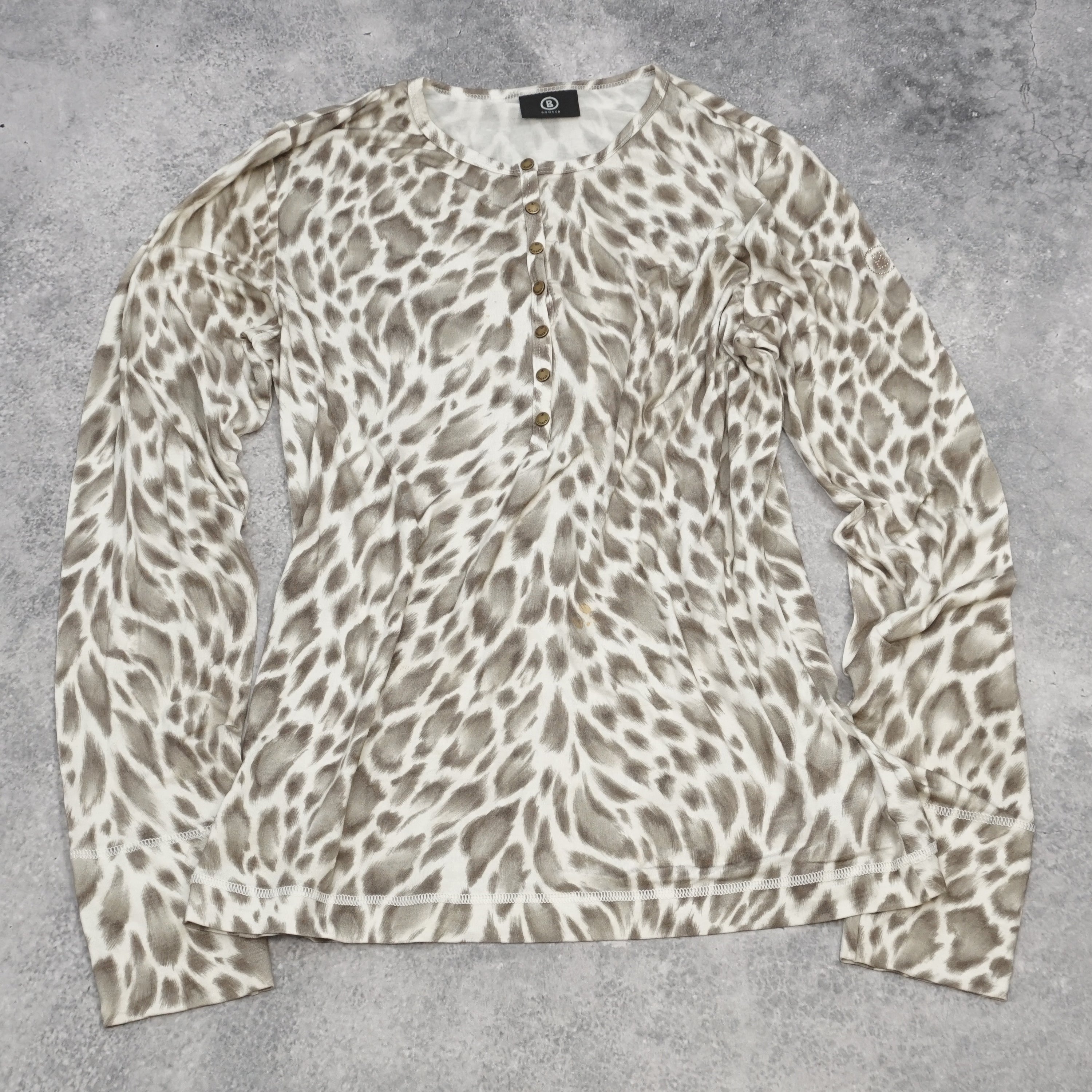 Bogner Leopard Print Top