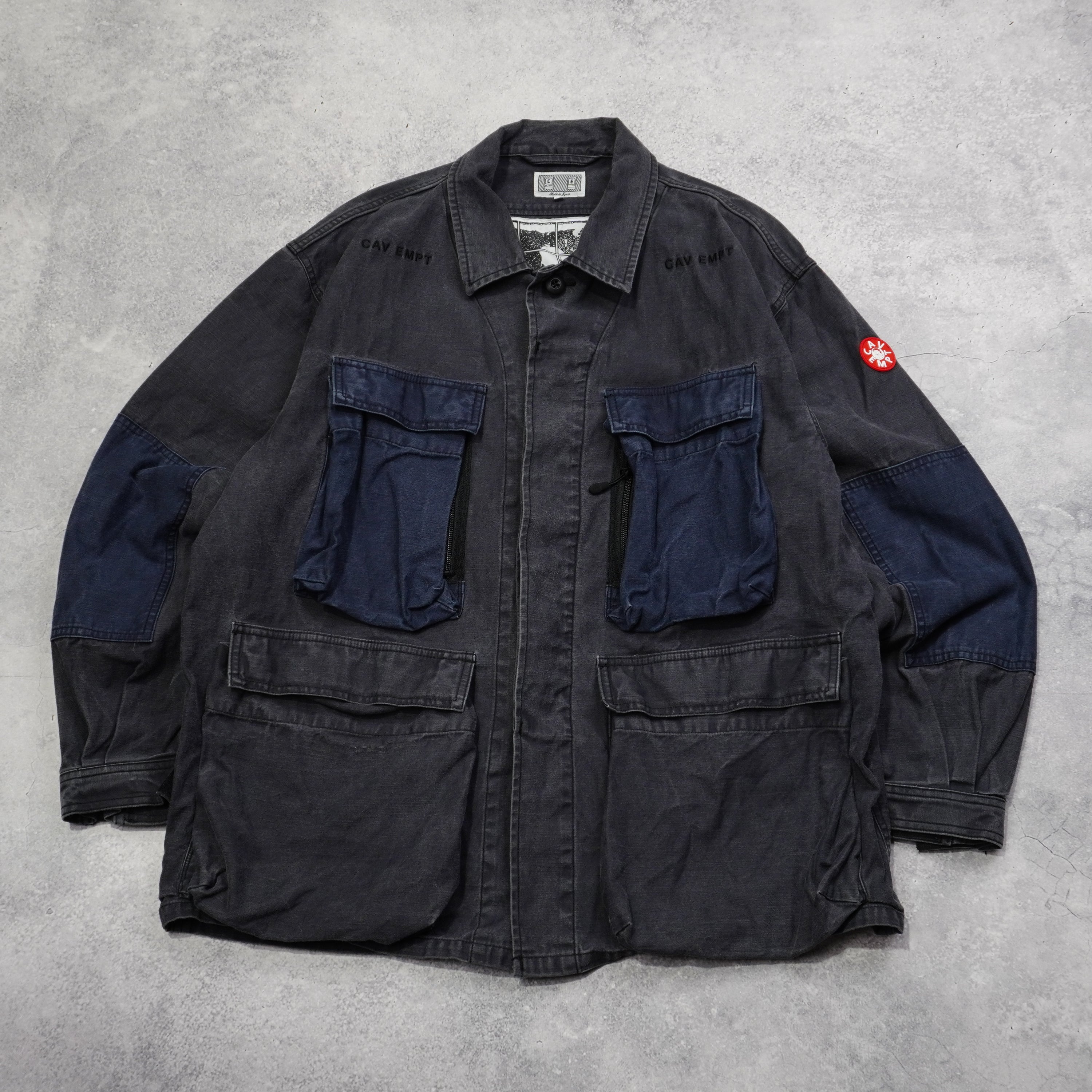 Modern Cav Empt Embroidered Utility Jacket