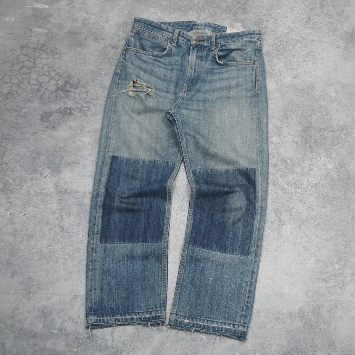 2000s Rag & Bone Selvedge Distressed  Jeans