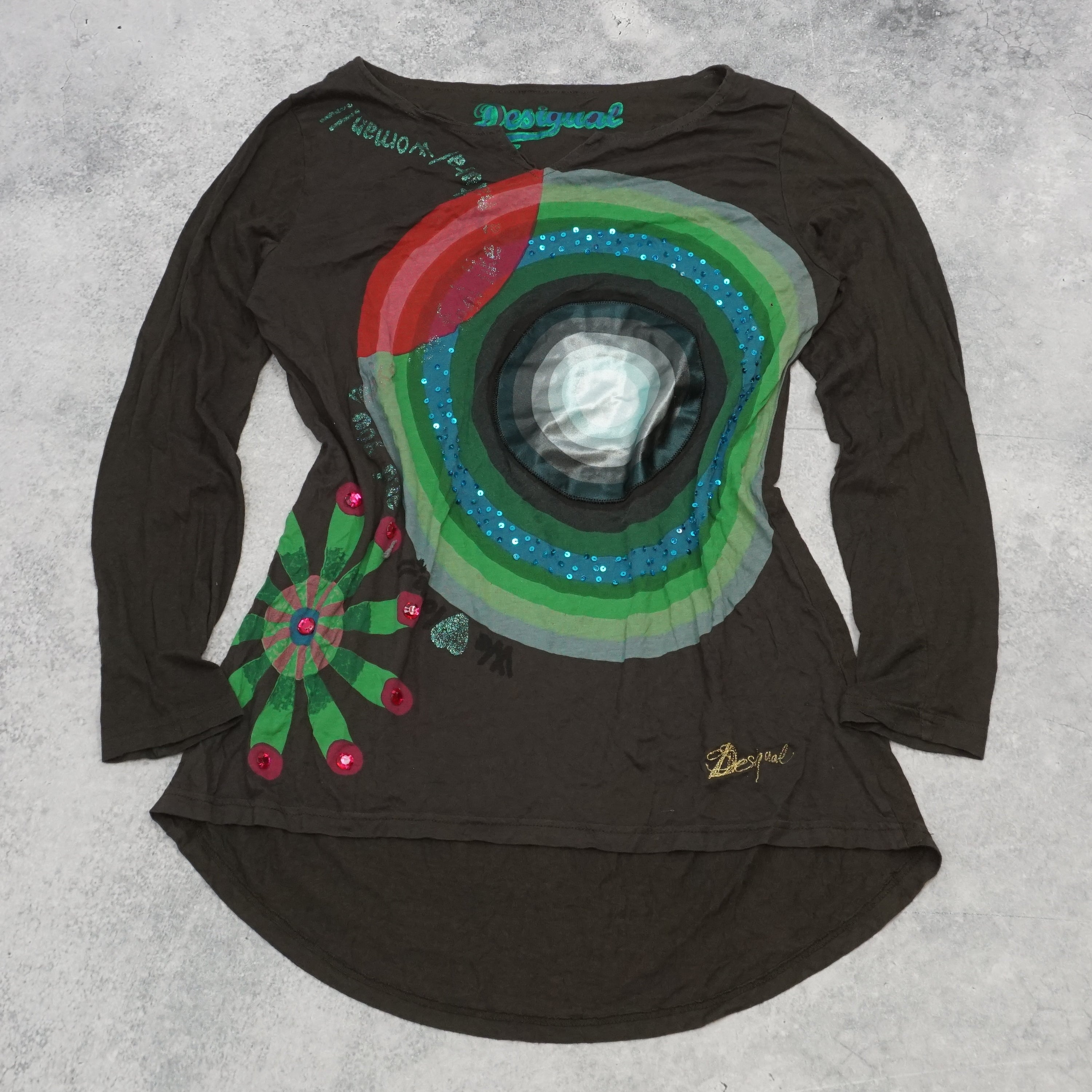 2000s Desigual Long Sleeve Top