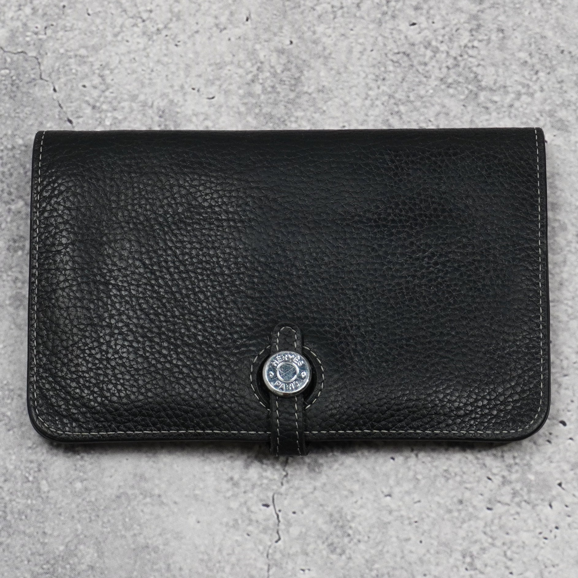Hermes Dogon Leather Wallet