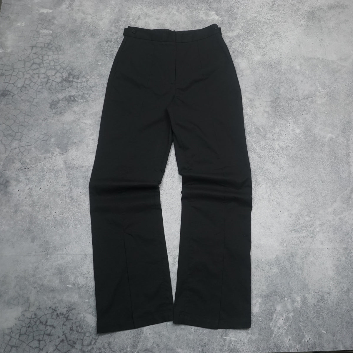 Fred Perry Tailored Black Pleated Pants