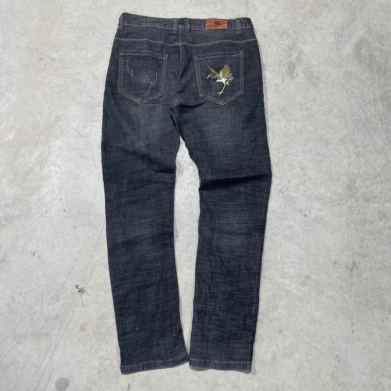 2000s Embroidered Jeans