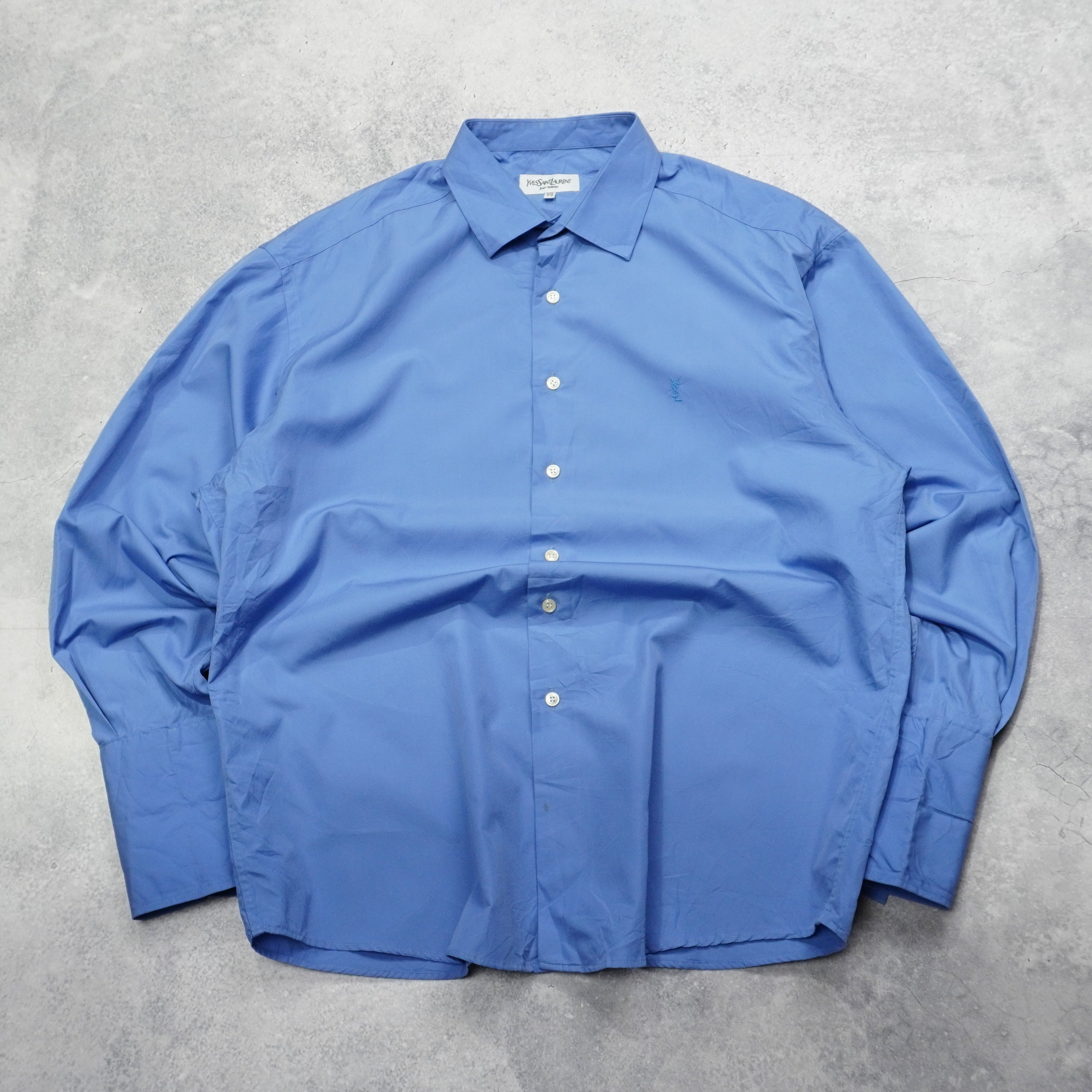 2000s Yves Saint Laurent French Cuff Button Up