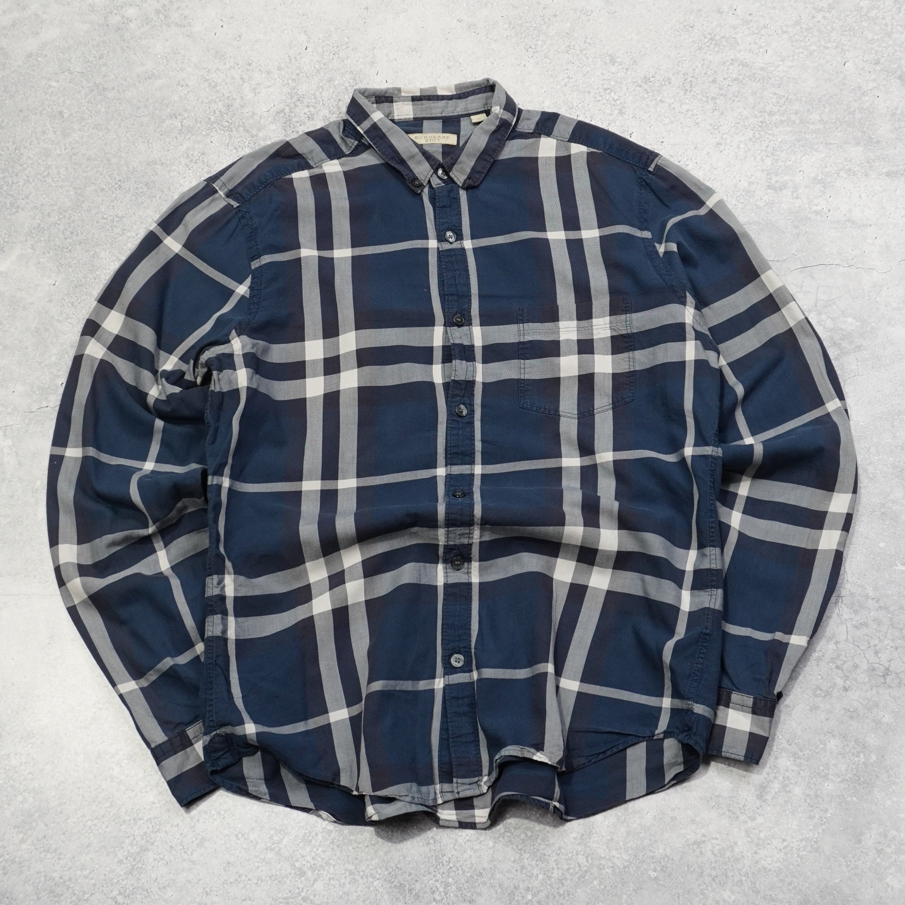 Burberry Nova Check Button Up