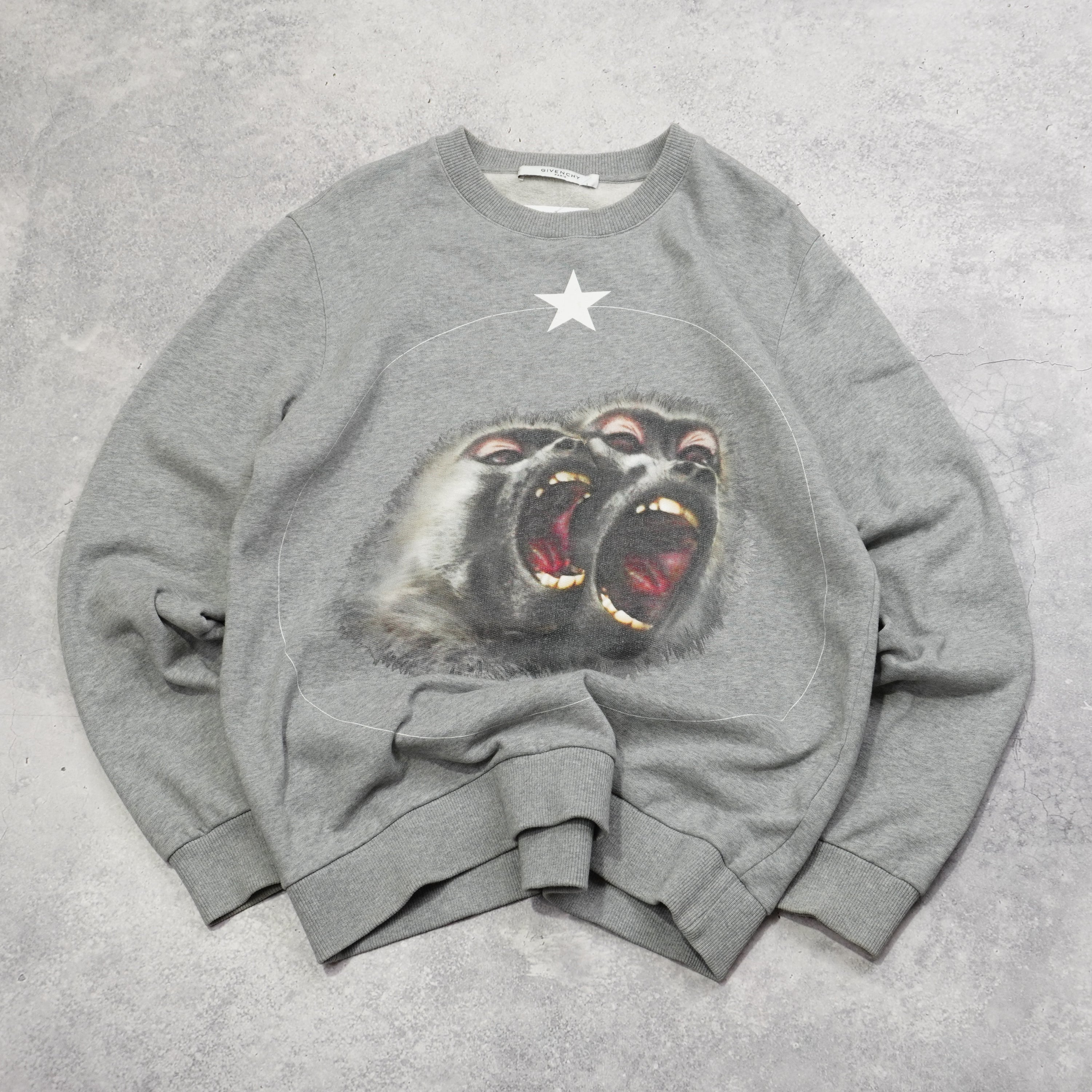 Modern Givenchy Graphic Star Crewneck