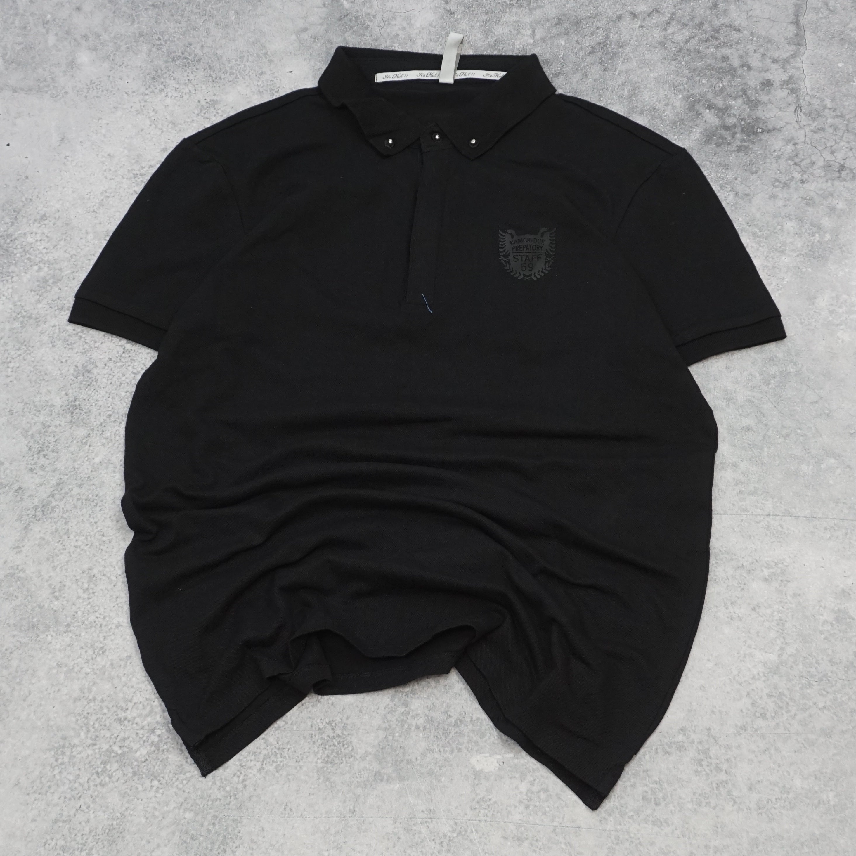 Mia Aitalia Man Crest Embroidered Polo Tee