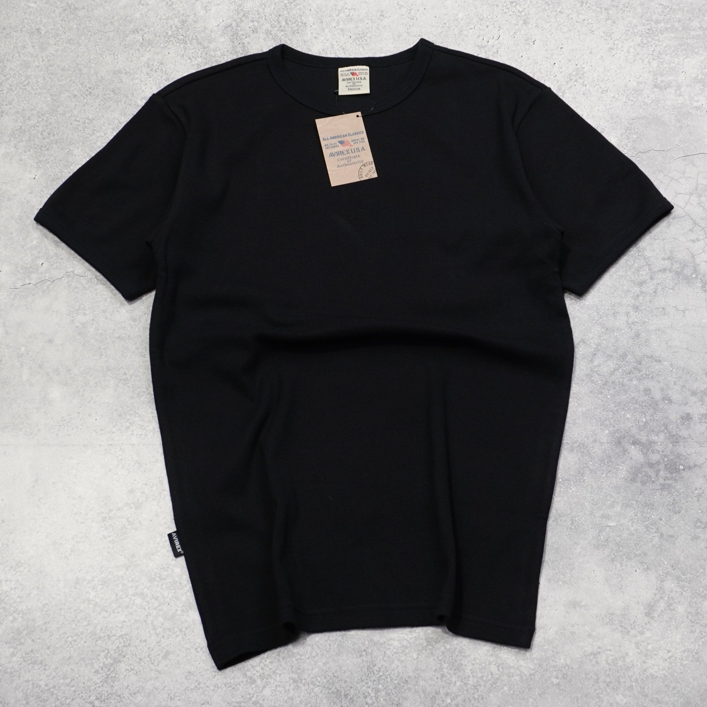 Avirex Ribbed Short T-Shirt